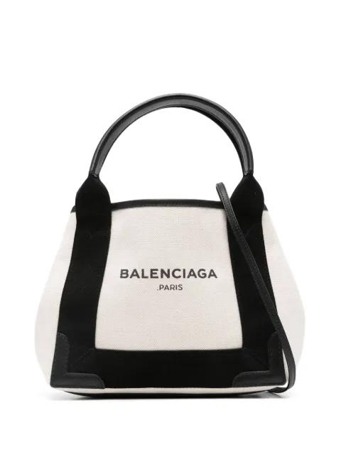 2020s small Navy Cabas tote bag by BALENCIAGA 