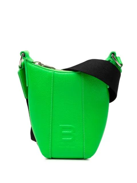 2021 Leather Hourglass Phone Holder crossbody bag by BALENCIAGA 