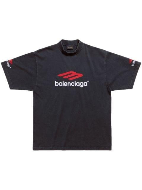 3B Sports Icon cotton T-shirt by BALENCIAGA