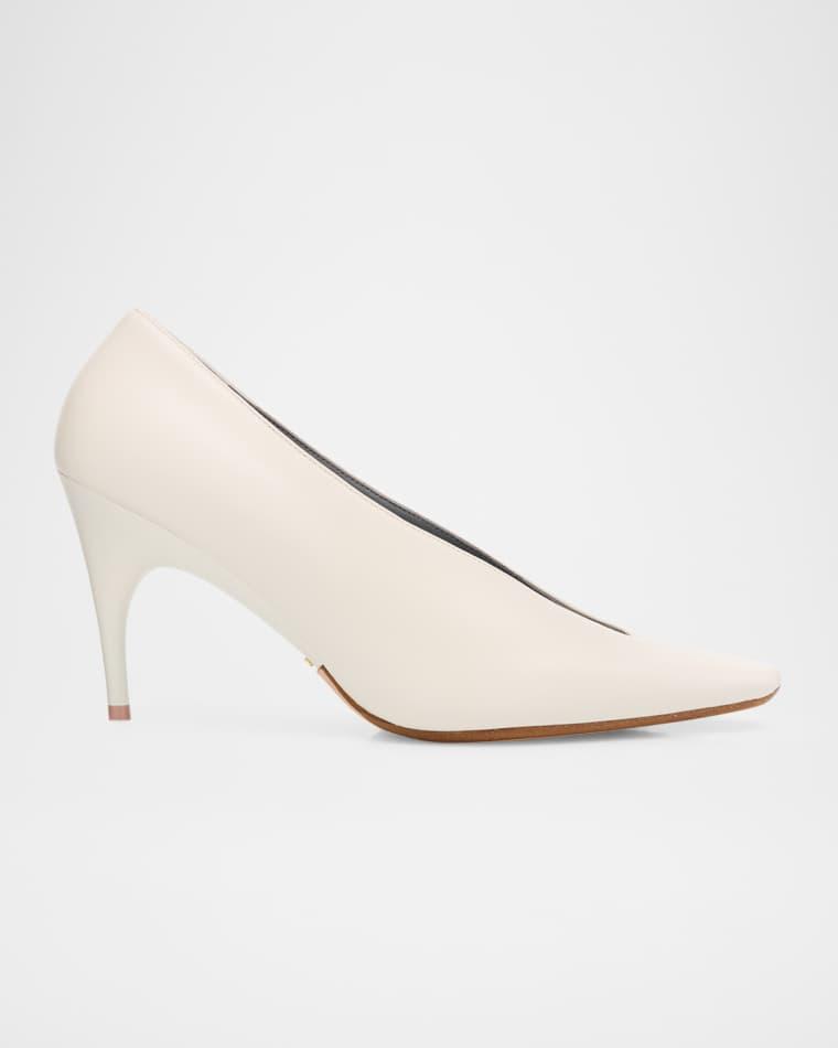 90mm Duchesse Nappa Leather Pumps by BALENCIAGA