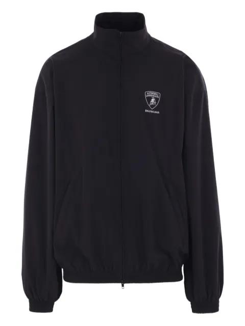 Automobili Lamborghini logo-embroidered track jacket by BALENCIAGA