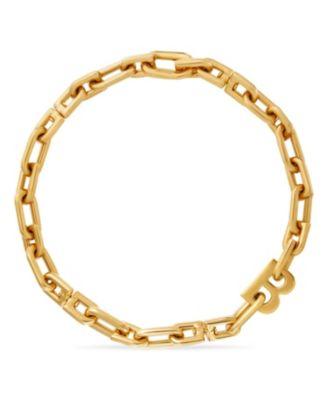 B Chain Thin Necklace by BALENCIAGA