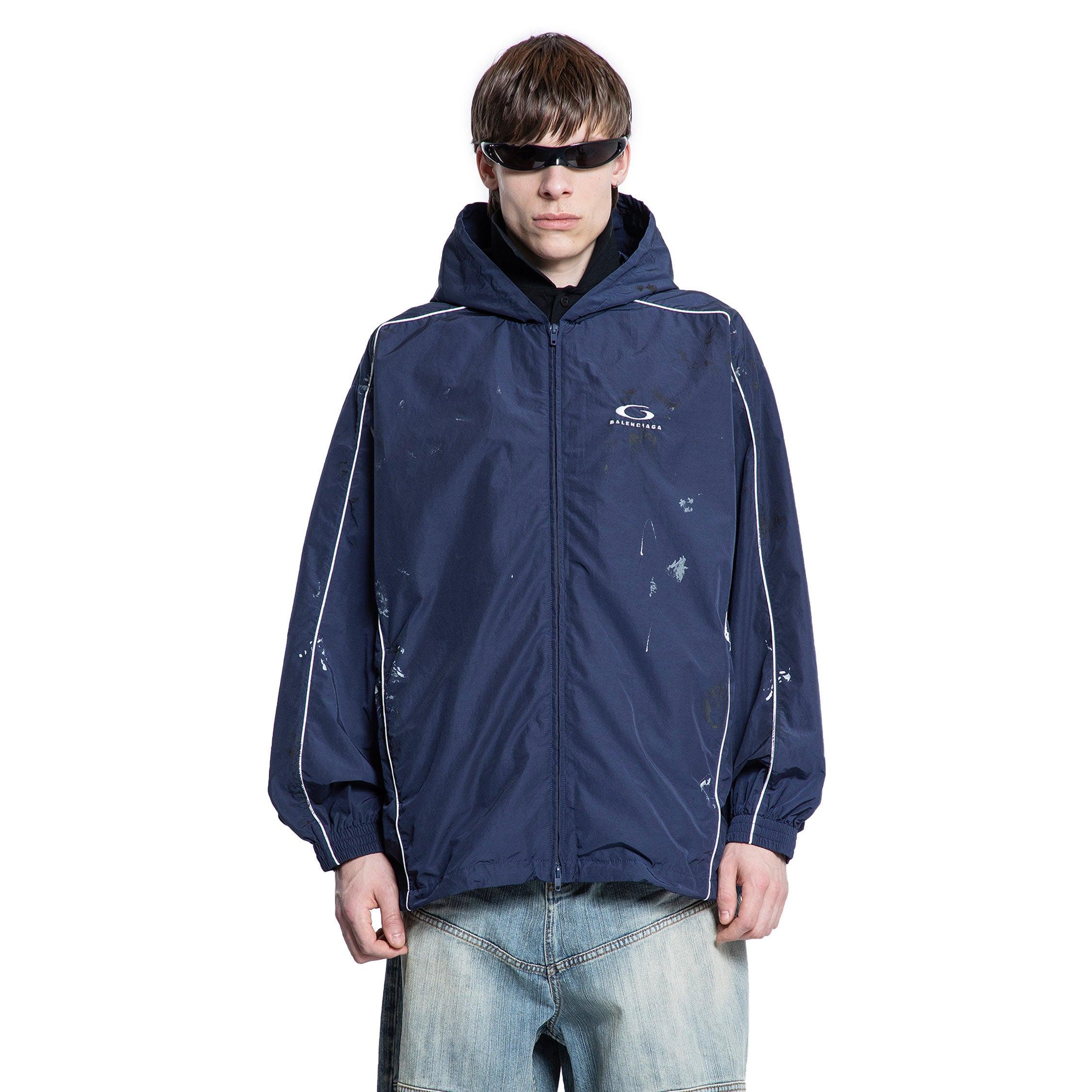 BALENCIAGA MAN BLUE JACKETS by BALENCIAGA