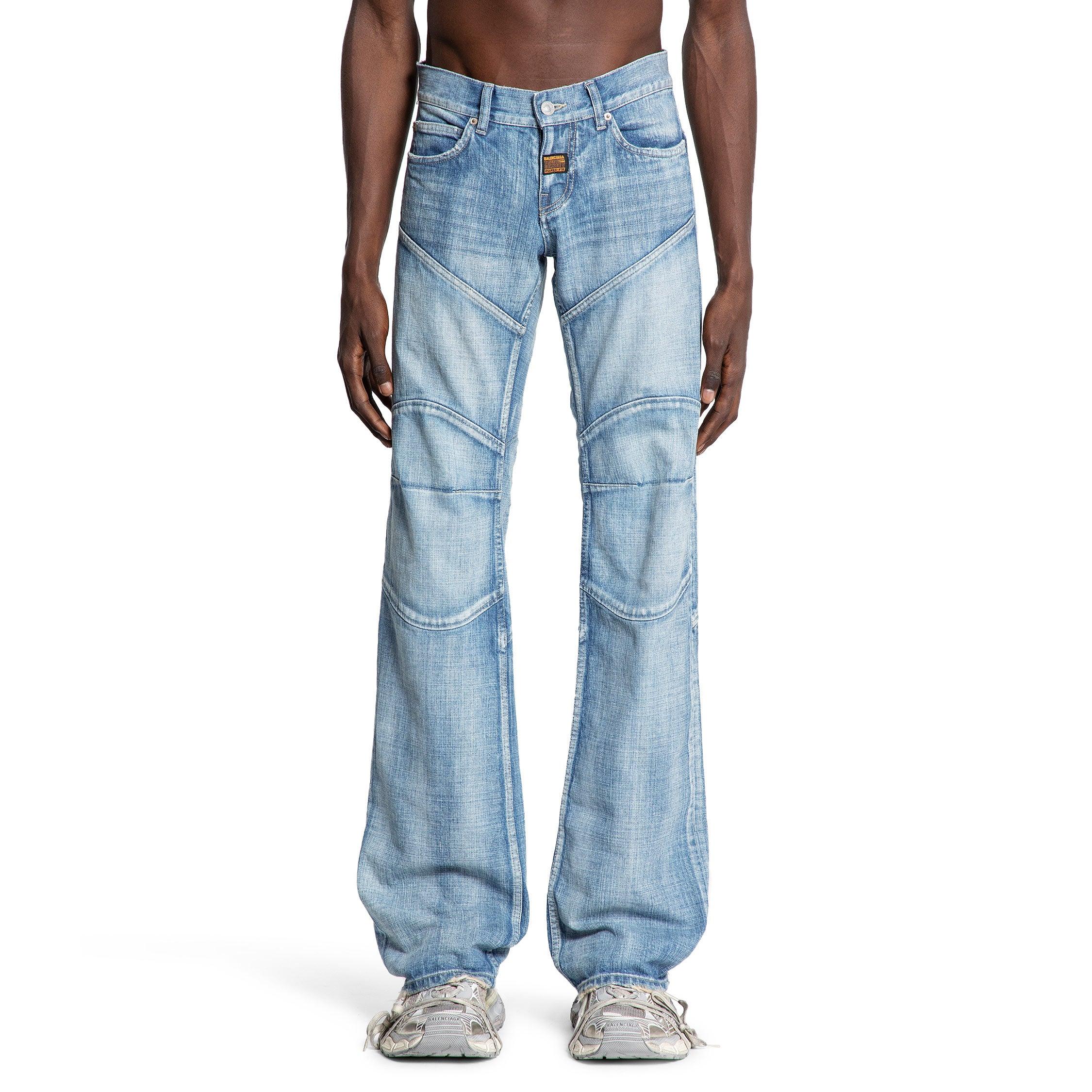 BALENCIAGA MAN BLUE JEANS by BALENCIAGA
