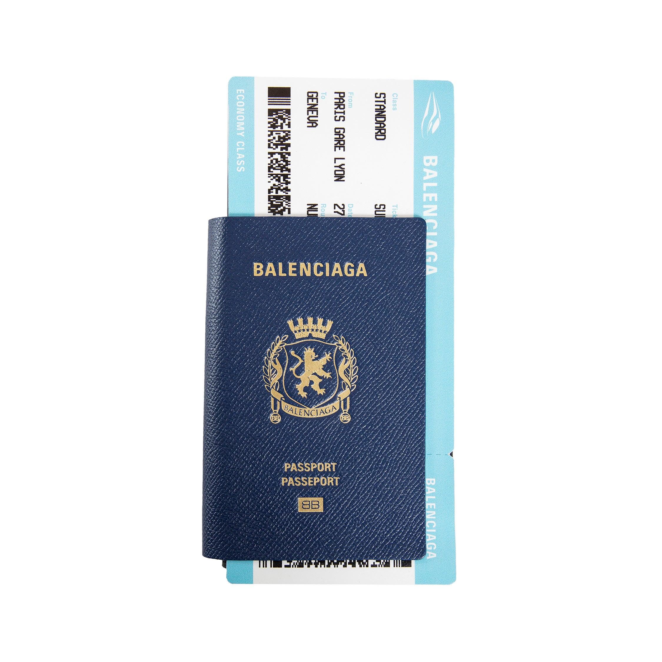 BALENCIAGA MAN BLUE WALLETS & CARDHOLDERS by BALENCIAGA