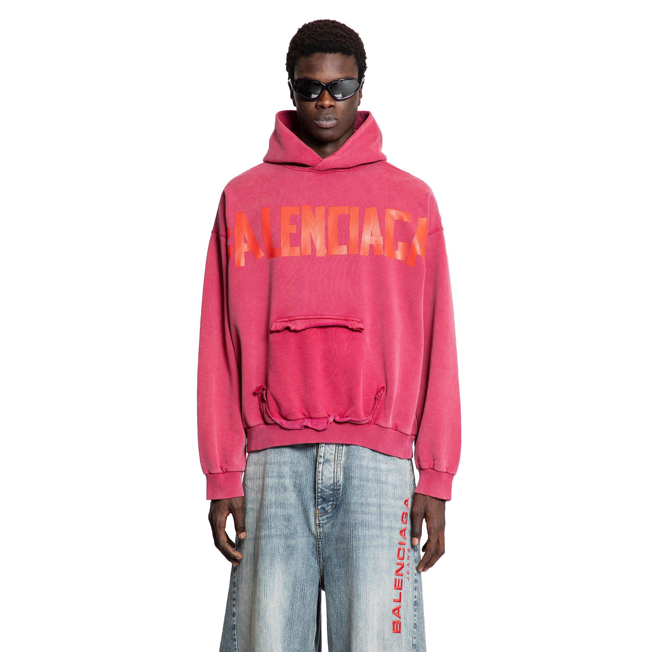 BALENCIAGA MAN REDWEAT-SHIRTS by BALENCIAGA
