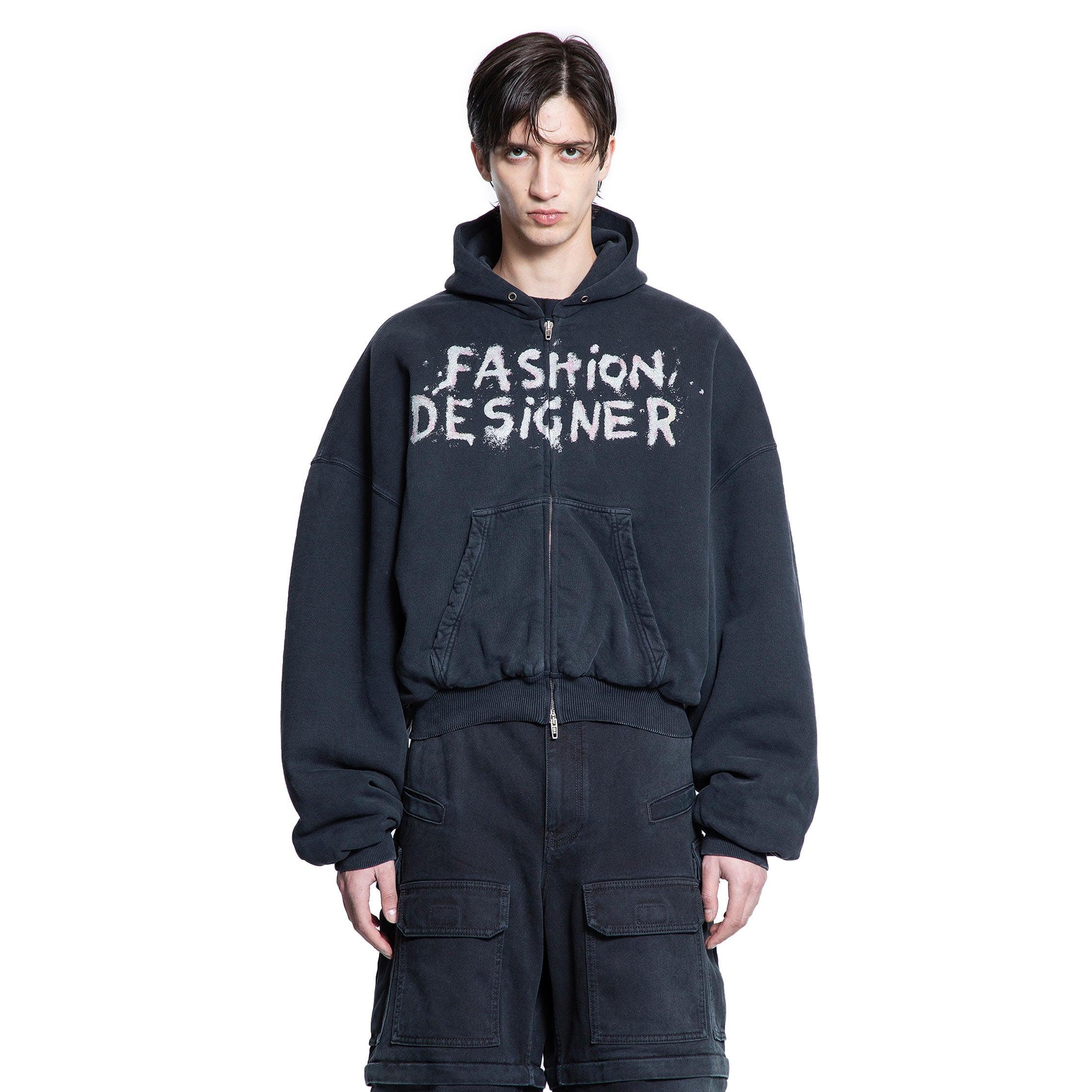 BALENCIAGAAN BLACK SWEAT-SHIRTS by BALENCIAGA