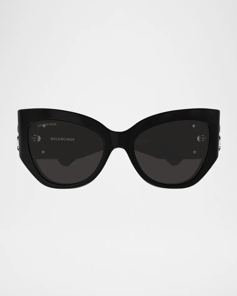 BB Logo Butterfly Sunglasses by BALENCIAGA