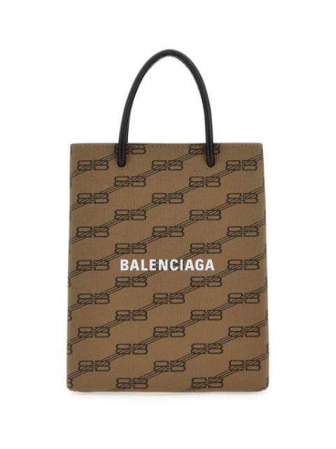 BB Monogram-print tote bag by BALENCIAGA
