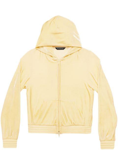 BB Paris zip-up hoodie by BALENCIAGA