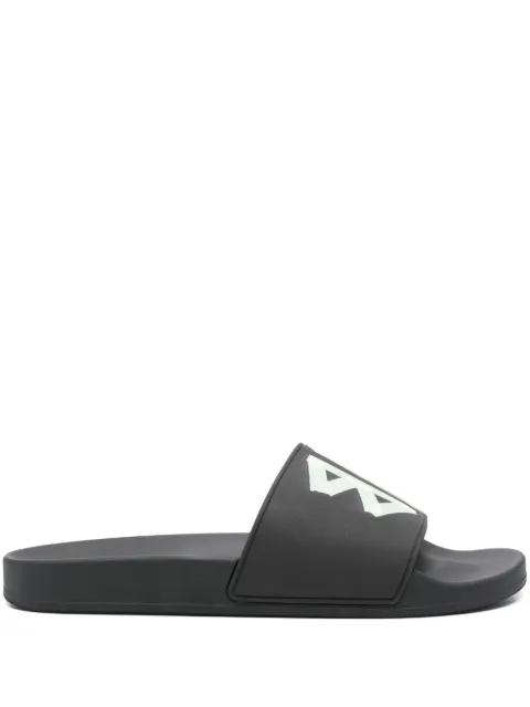 BB logo-prin slides by BALENCIAGA