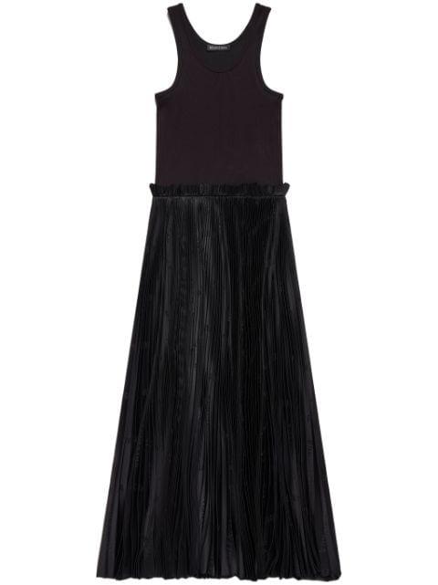 Bal Diagonal midi dress by BALENCIAGA