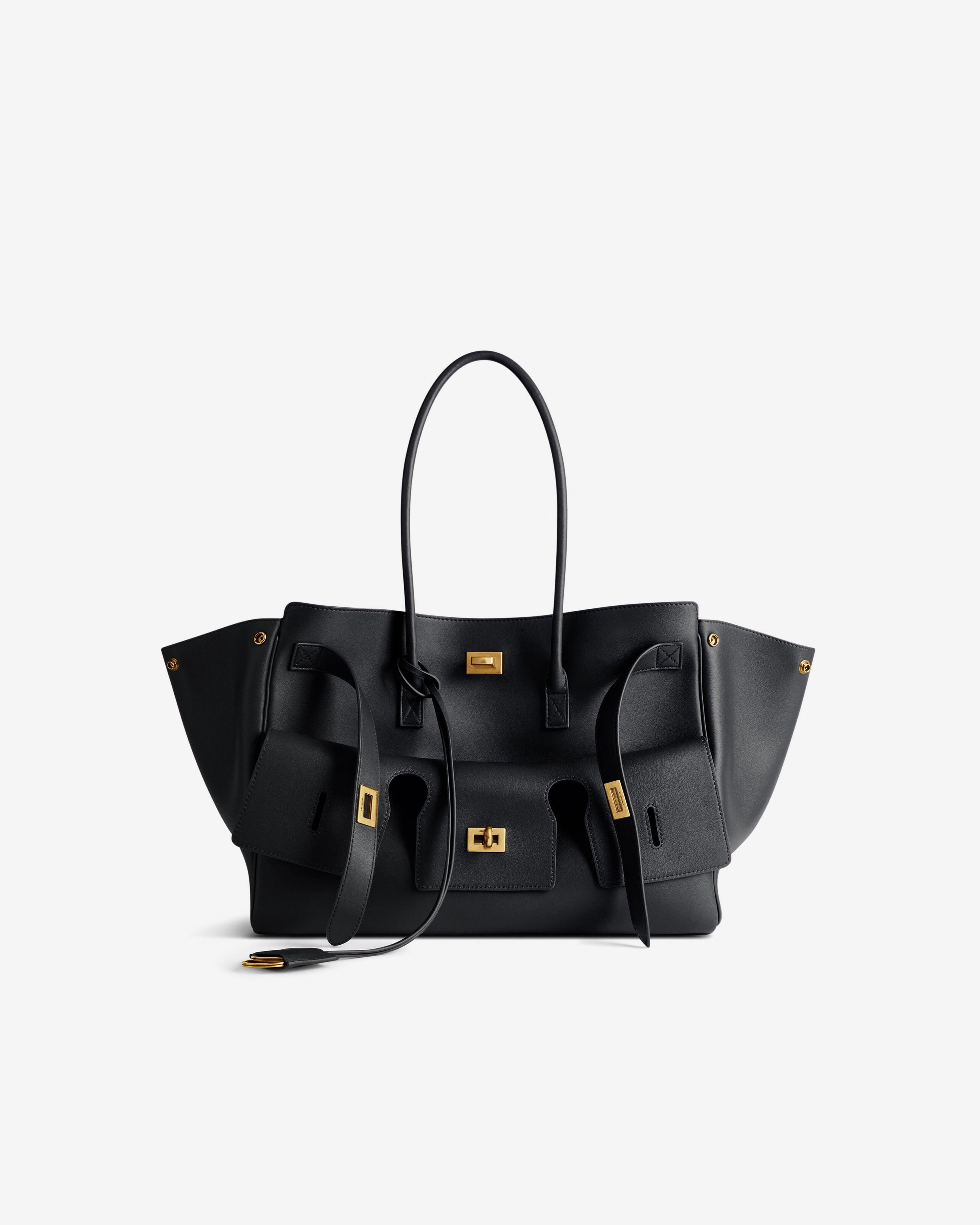 Balenciaga - Bel Air Medium Carry All Bag - (Black) by BALENCIAGA