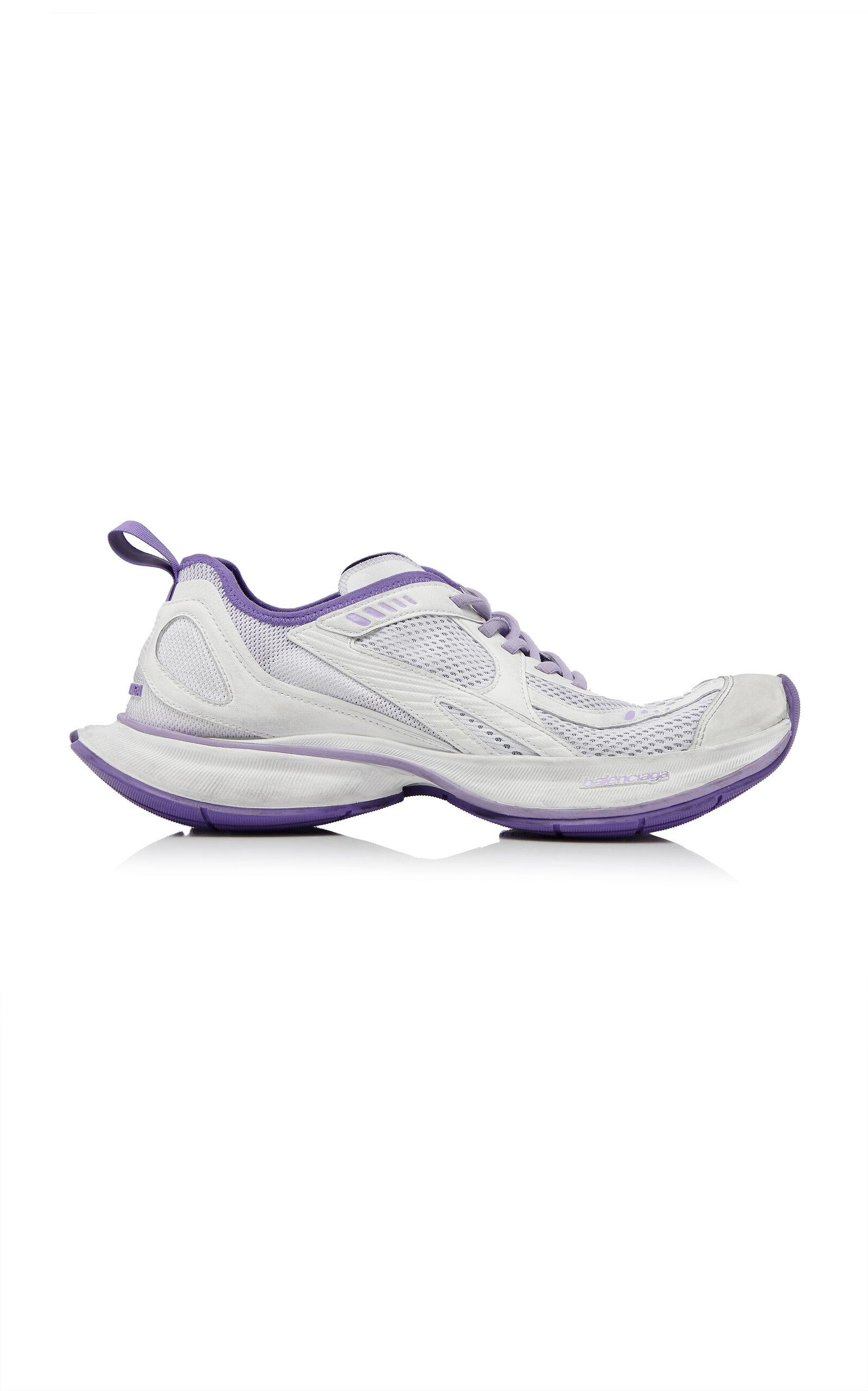 Balenciaga - Circuit Mesh; Rubber Sneakers - Purple - - Moda Operandi by BALENCIAGA