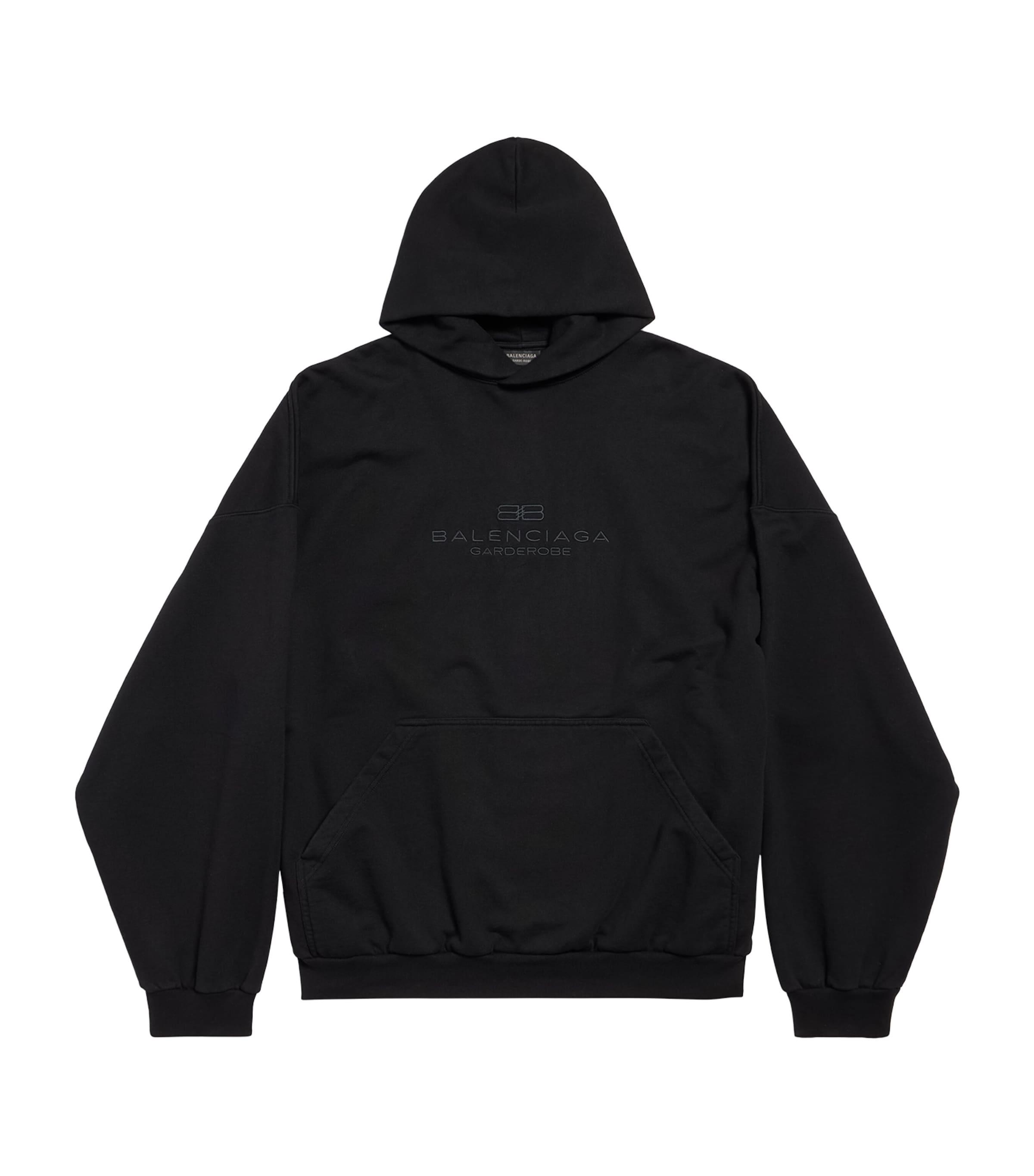 Balenciaga Cotton BB Garderobe Oversized Hoodie by BALENCIAGA