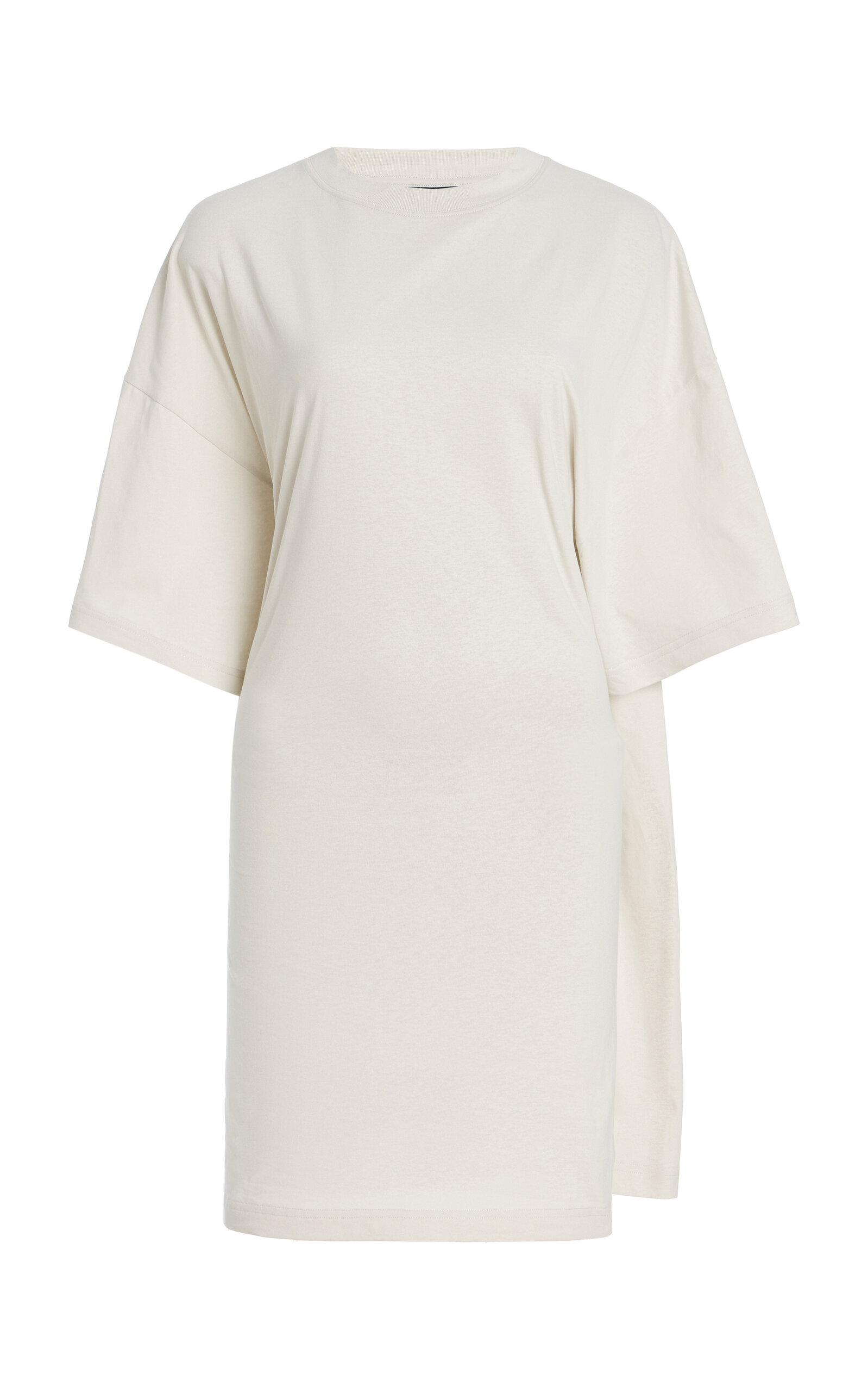 Balenciaga Cotton Mini T-Shirt Dress - Moda Operandi by BALENCIAGA