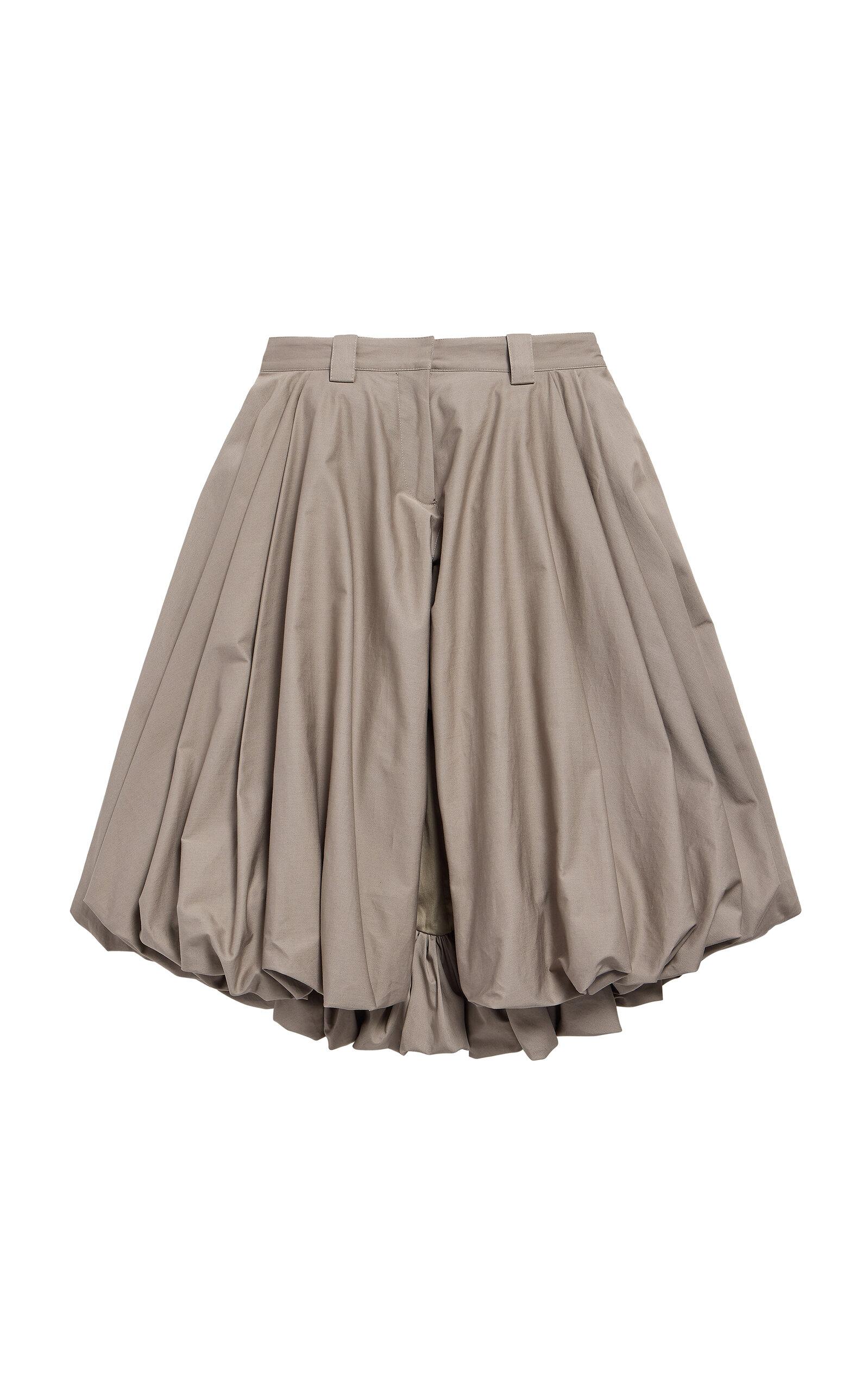 Balenciaga Cotton Twill Balloon Shorts - Moda Operandi by BALENCIAGA