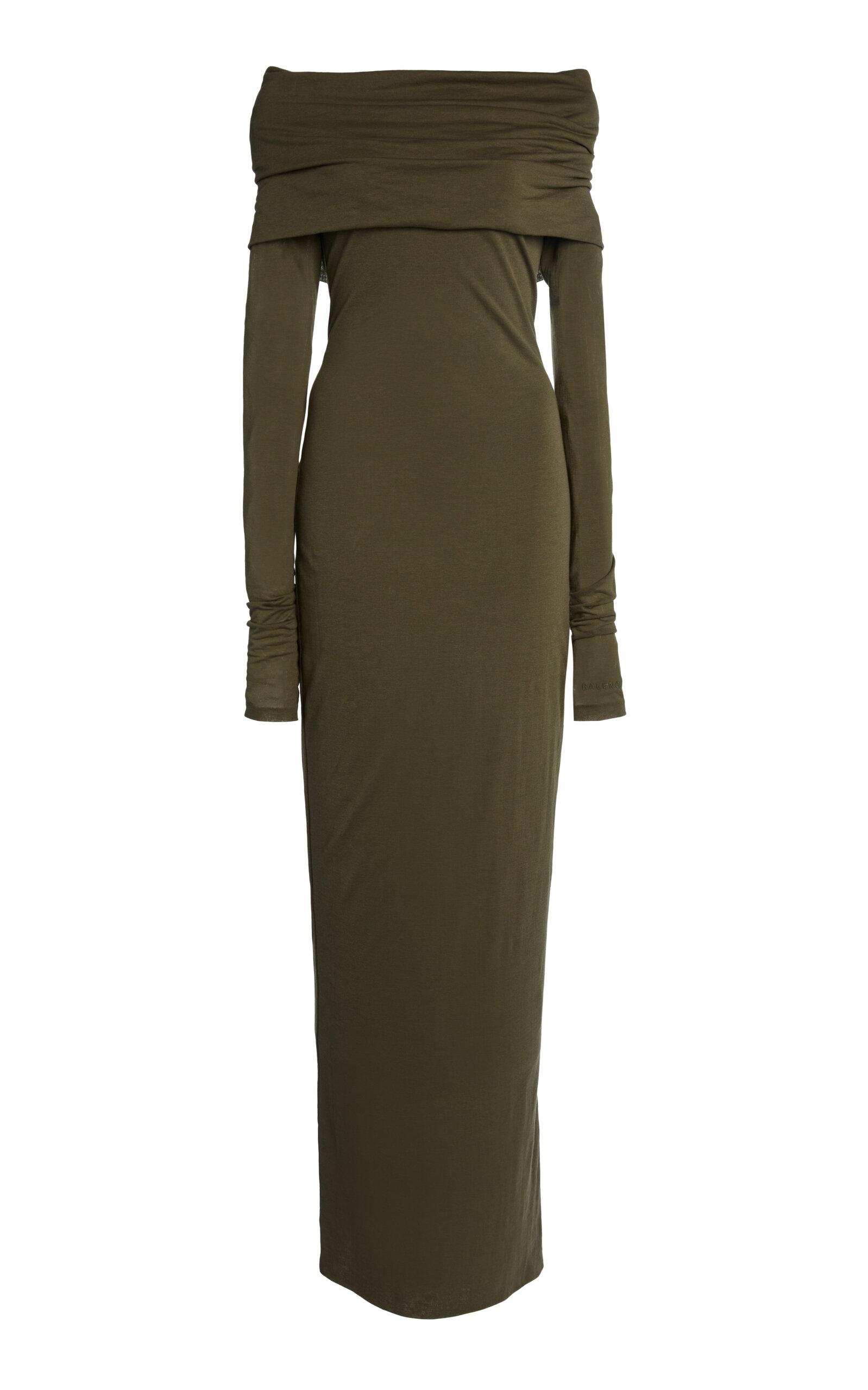 Balenciaga Jersey Maxi Dress - Moda Operandi by BALENCIAGA