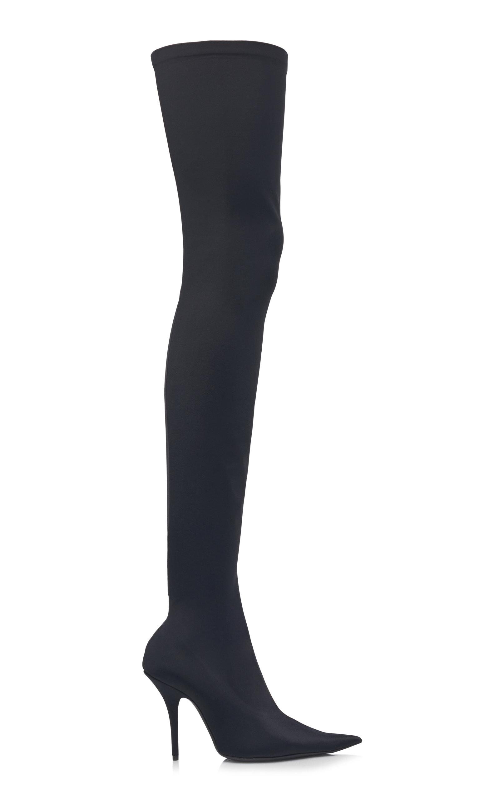 Balenciaga Knife Jersey Over-The-Knee Pumps - Moda Operandi by BALENCIAGA