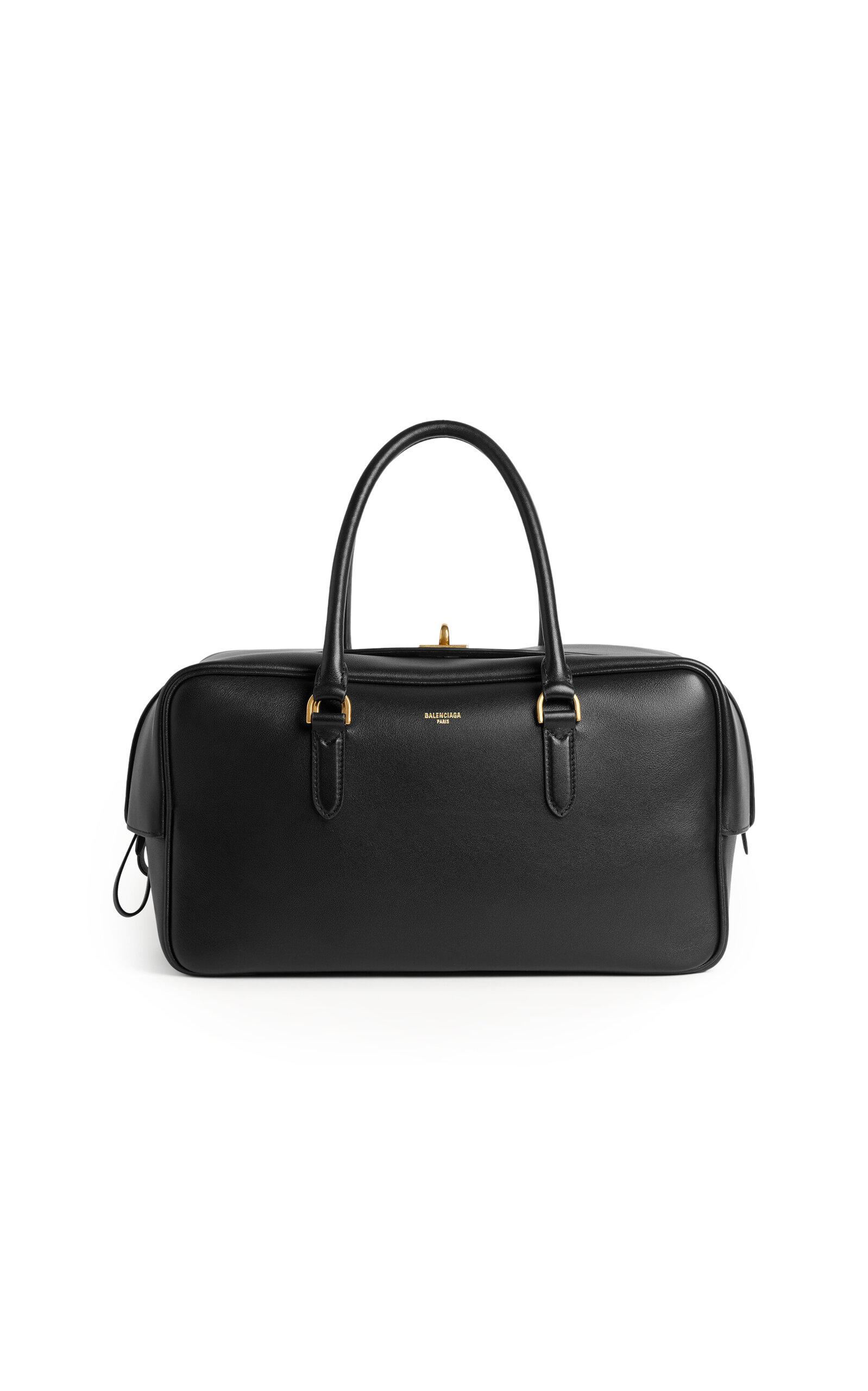 Balenciaga Le 7 Medium Leather Bowling Bag - Moda Operandi by BALENCIAGA