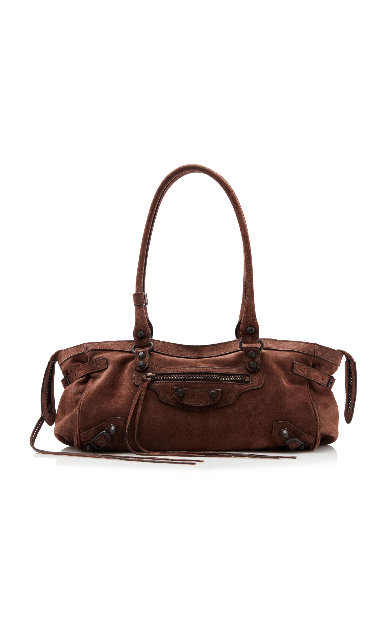 Balenciaga Le City East/West Suede Bag - Moda Operandi by BALENCIAGA