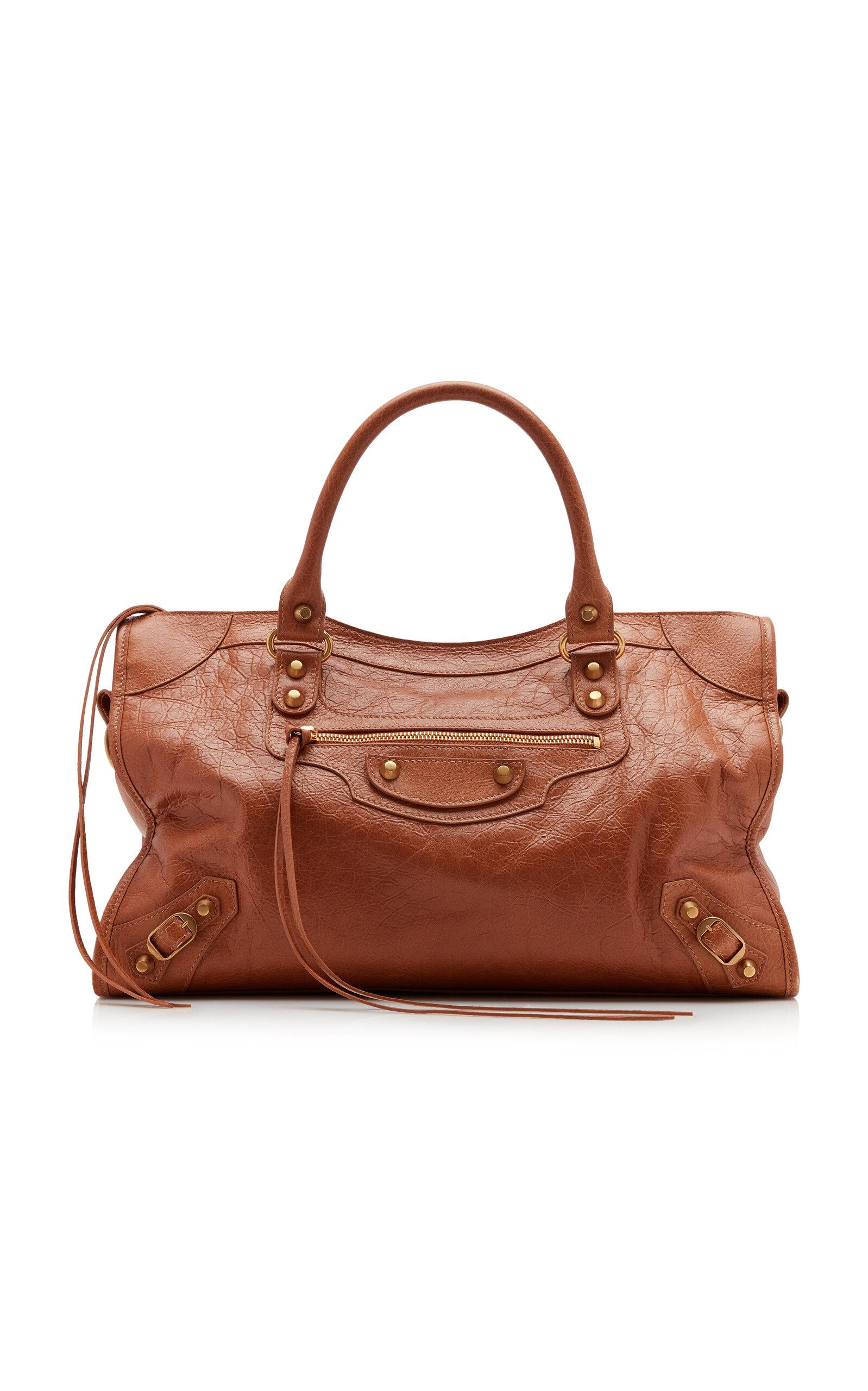 Balenciaga Le City Medium Leather Bag - Moda Operandi by BALENCIAGA