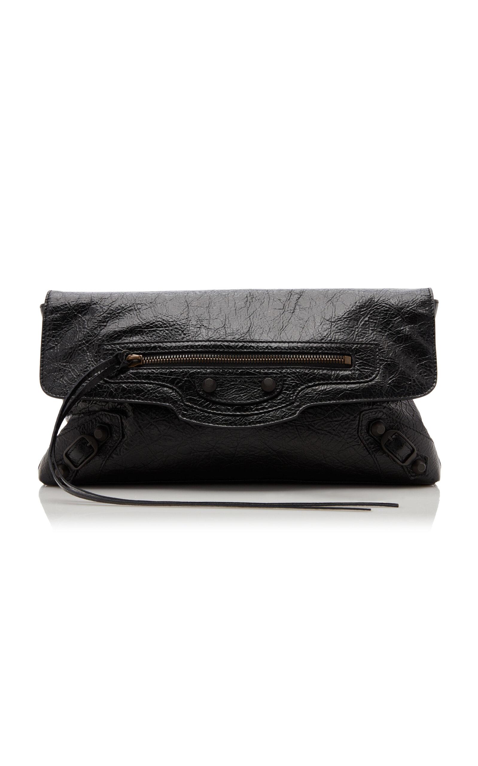 Balenciaga Le City Small Leather Clutch - Moda Operandi by BALENCIAGA