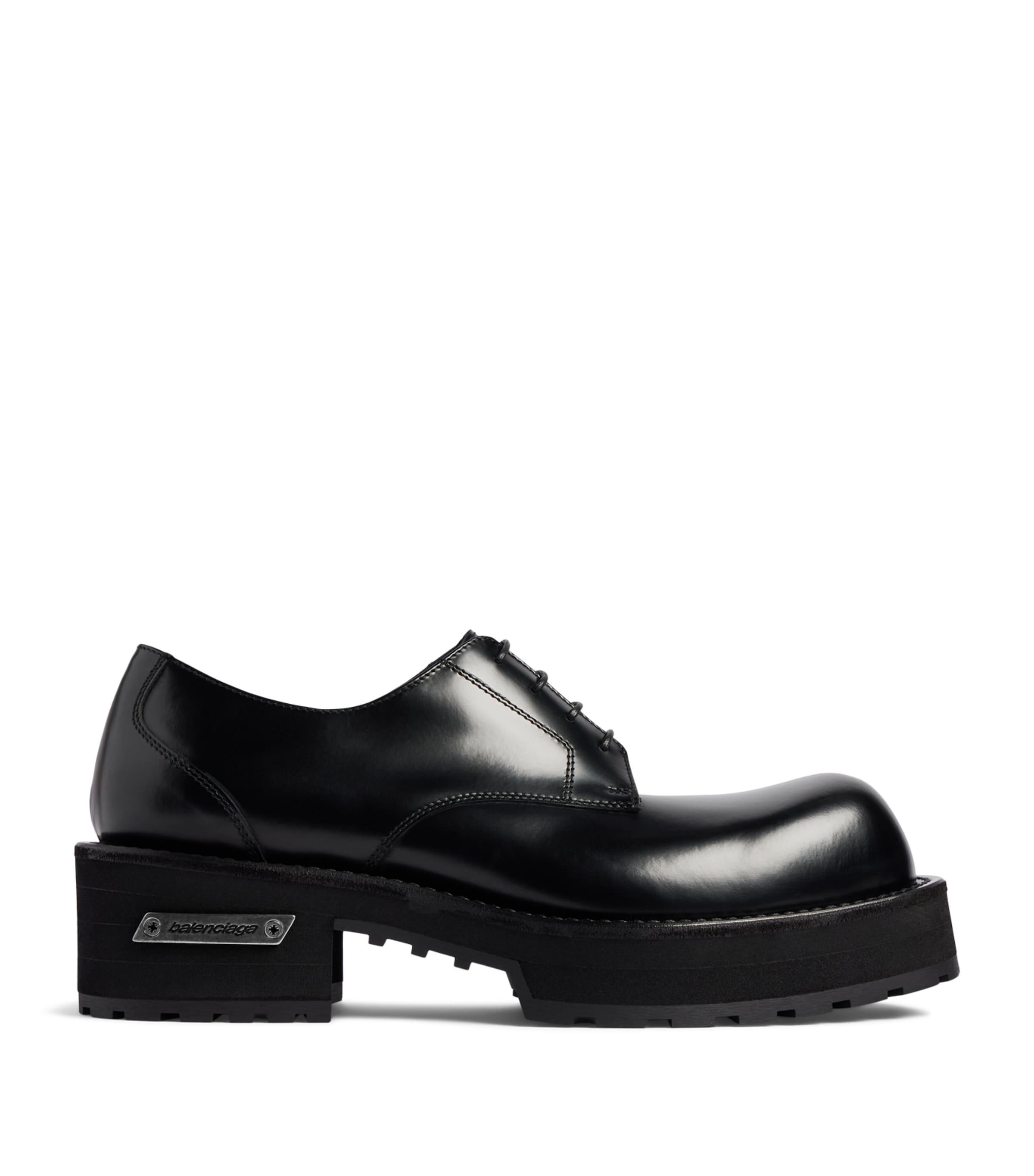 Balenciaga Leather Venom Derby Shoes by BALENCIAGA