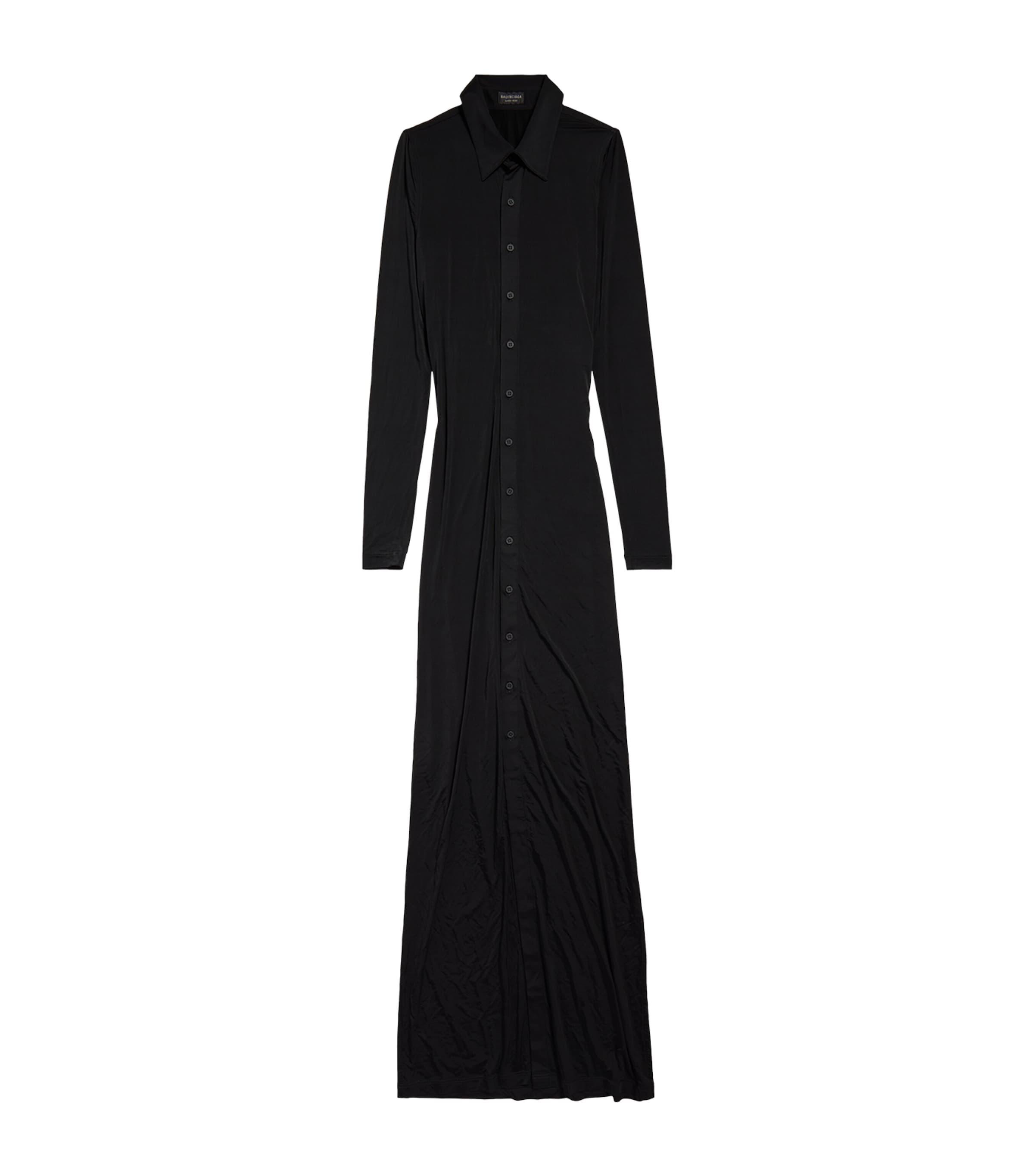Balenciaga Long-Sleeve Maxi Dress by BALENCIAGA