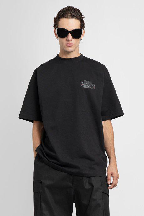 Men's Gaffer T-shirt Large Fit in Black