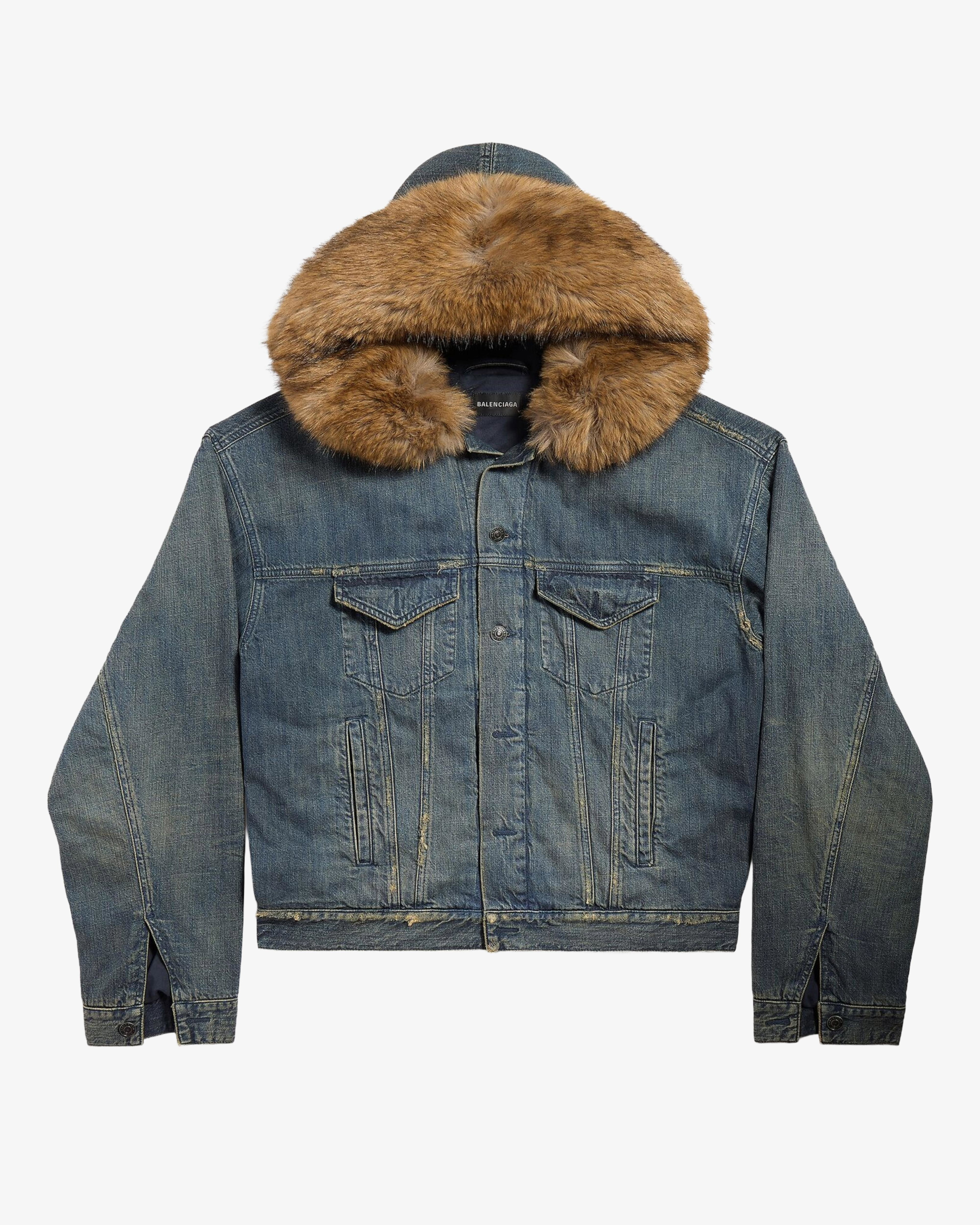 Balenciaga - Men's Boxy Jacket - (Denim3394) by BALENCIAGA