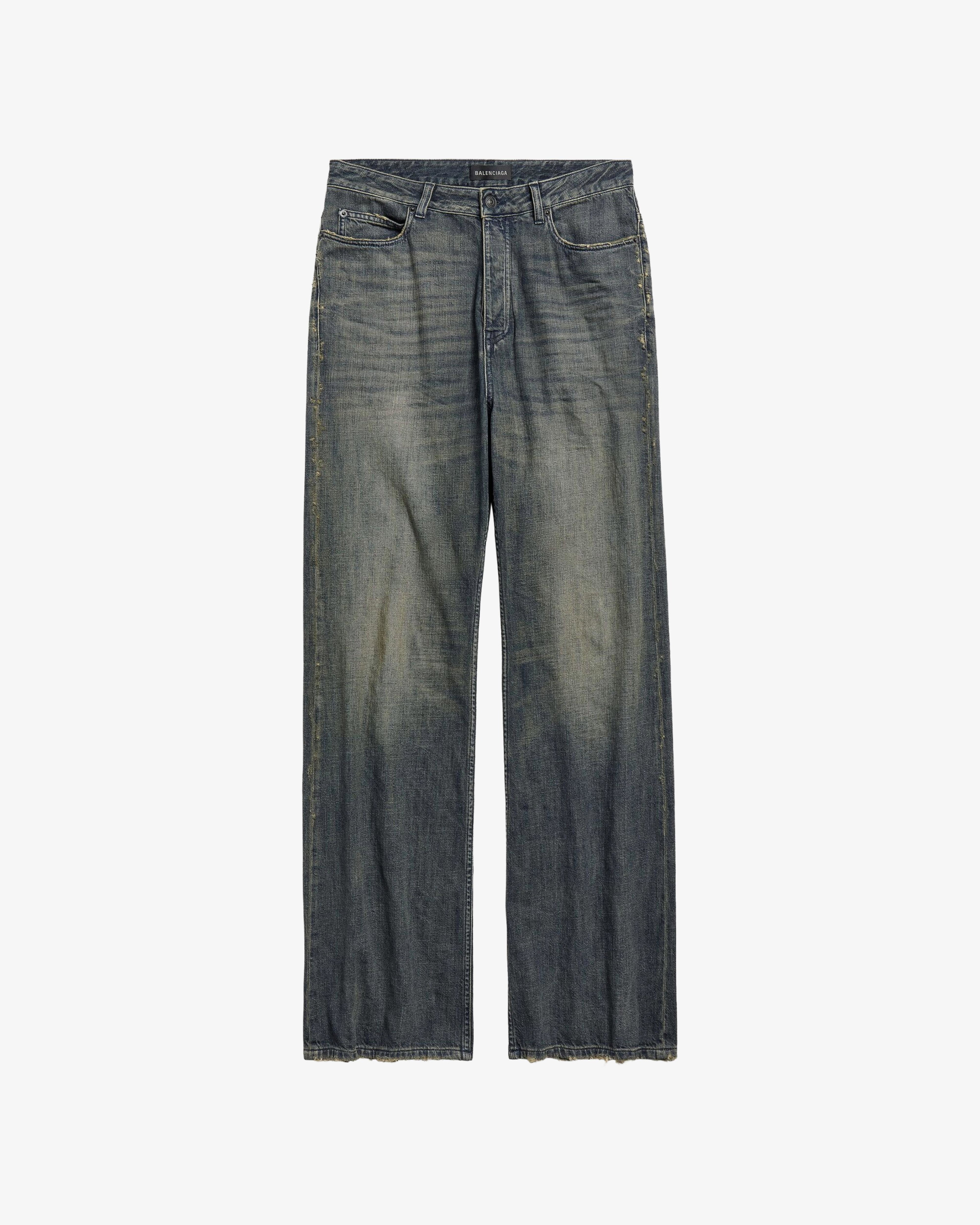 Balenciaga - Men's Low Crotch Pants - (Denim3394) by BALENCIAGA