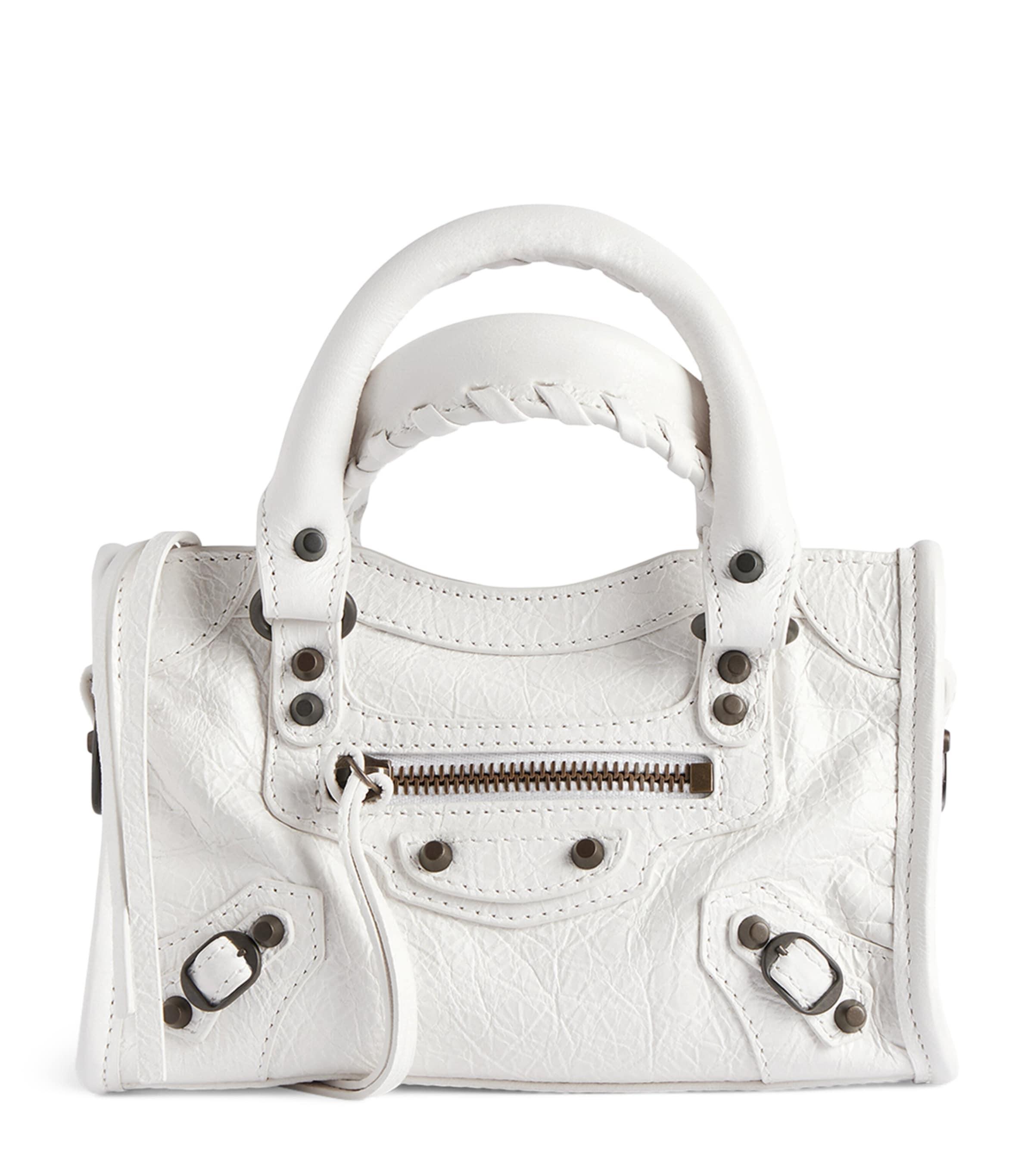 Balenciaga Nano Leather Le City Top-Handle Bag by BALENCIAGA