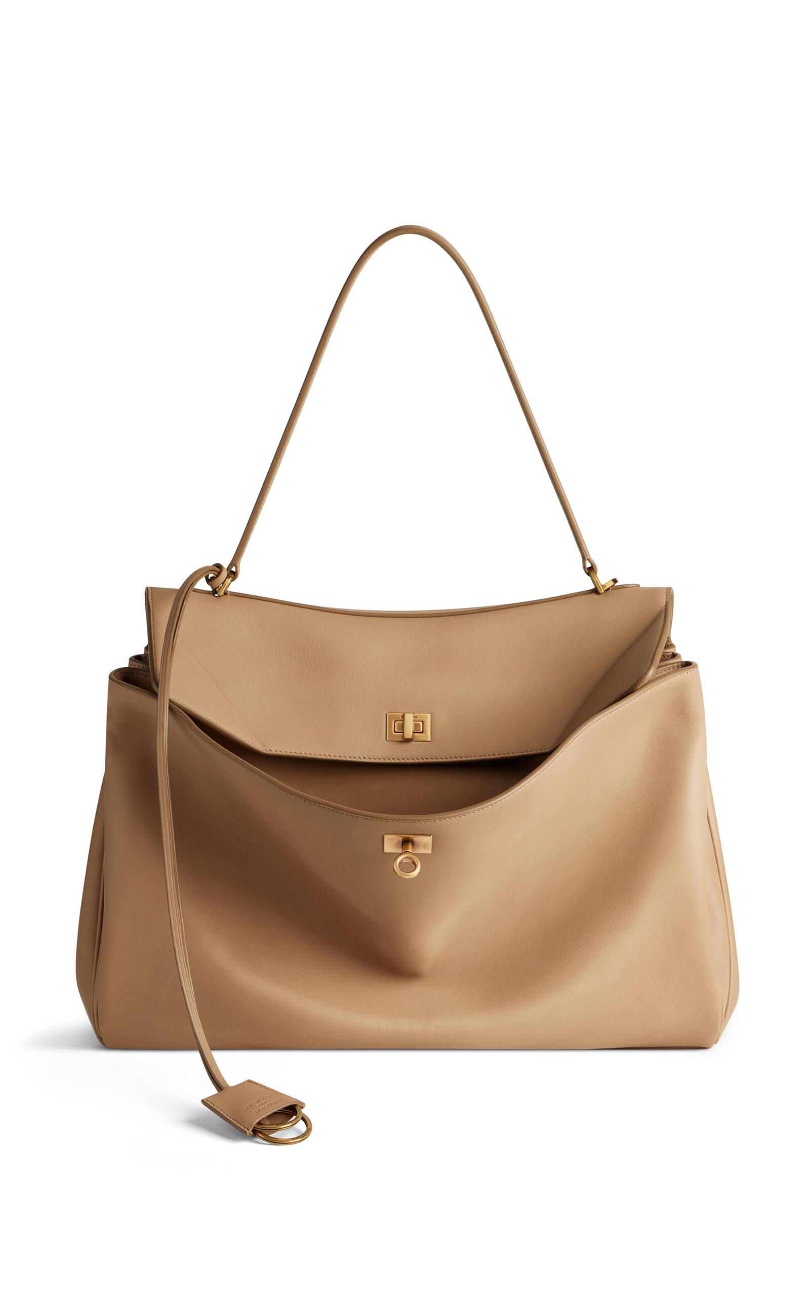 Balenciaga Rodeo Large Leather Top Handle Bag - Moda Operandi by BALENCIAGA