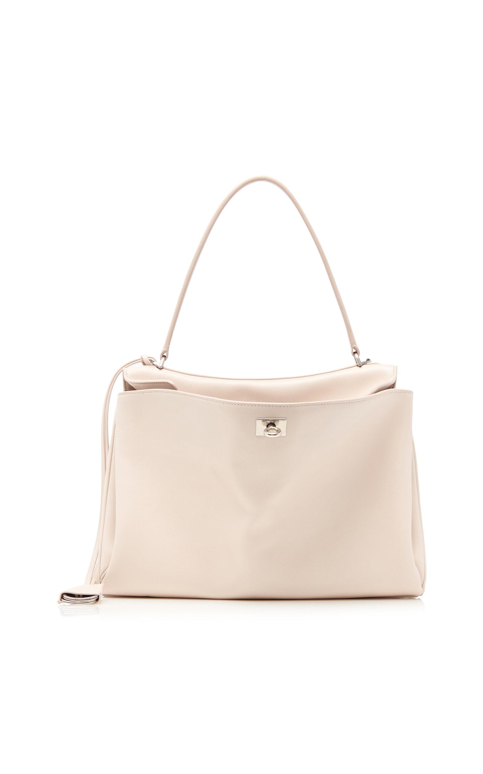 Balenciaga Rodeo Medium Leather Top Handle Bag - Moda Operandi by BALENCIAGA