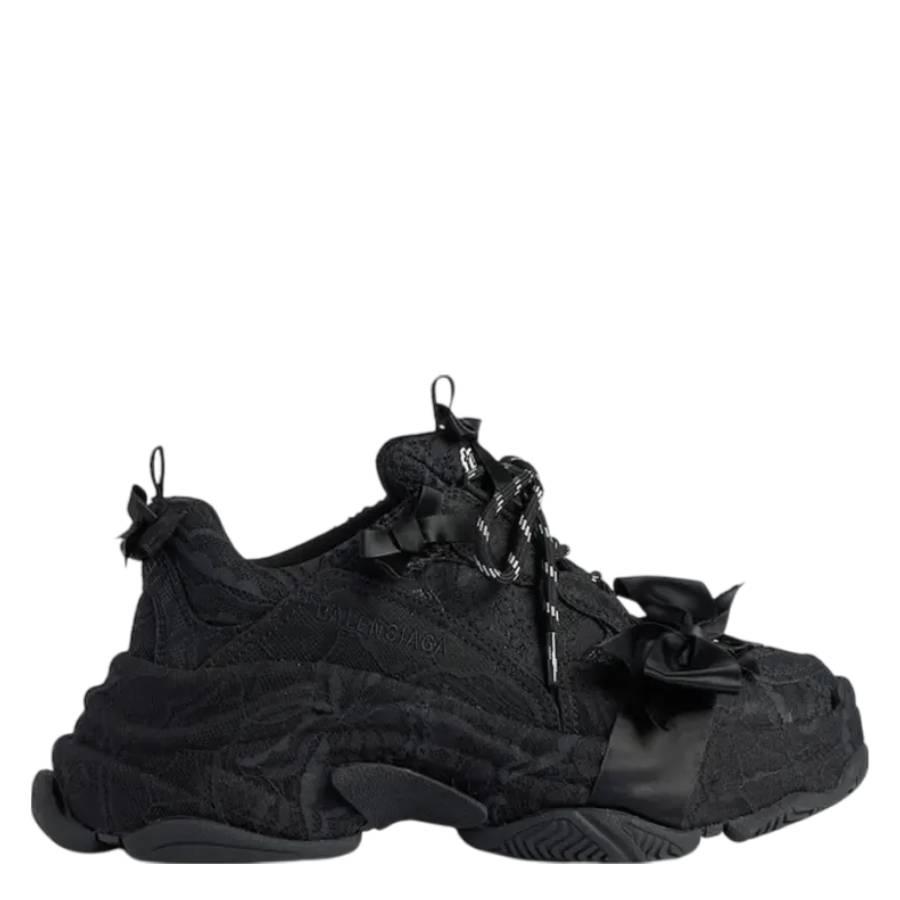 Balenciaga Triple S Sneakers In Black by BALENCIAGA