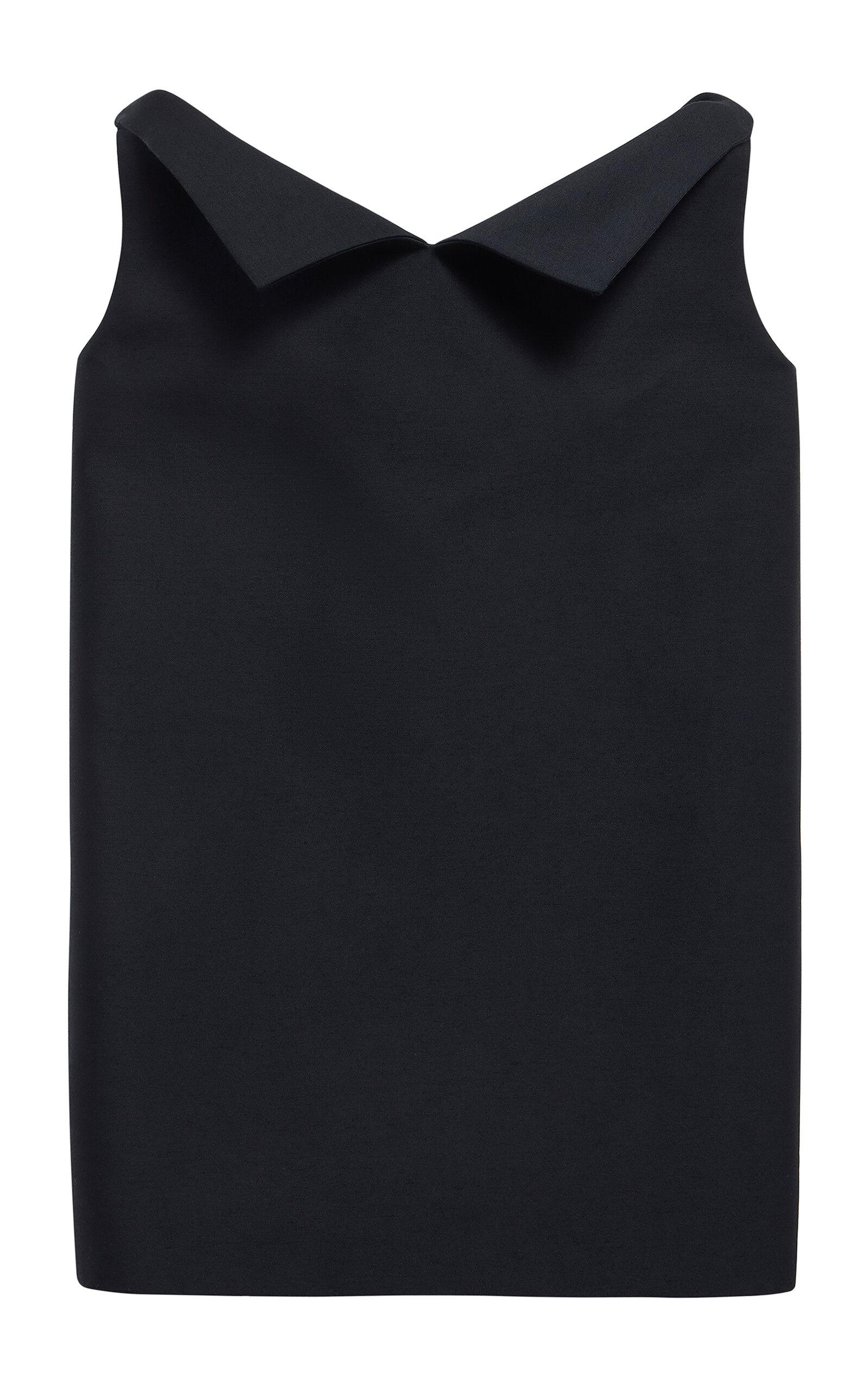 Balenciaga Vareuse Wool-Blend Scuba Mini Dress - Moda Operandi by BALENCIAGA