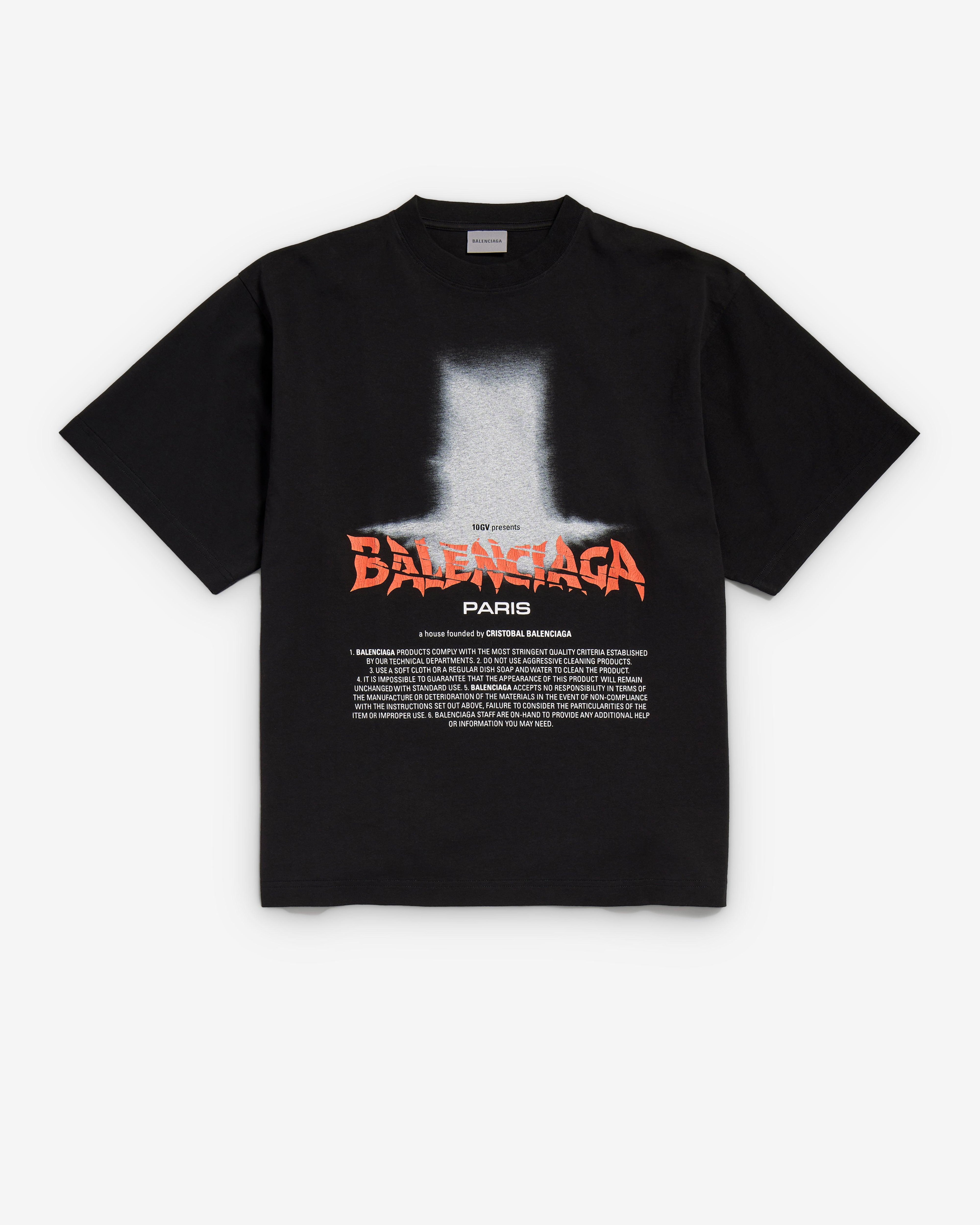 Balenciaga - Vintage Surfer Oversized T-Shirt - (Black) by BALENCIAGA
