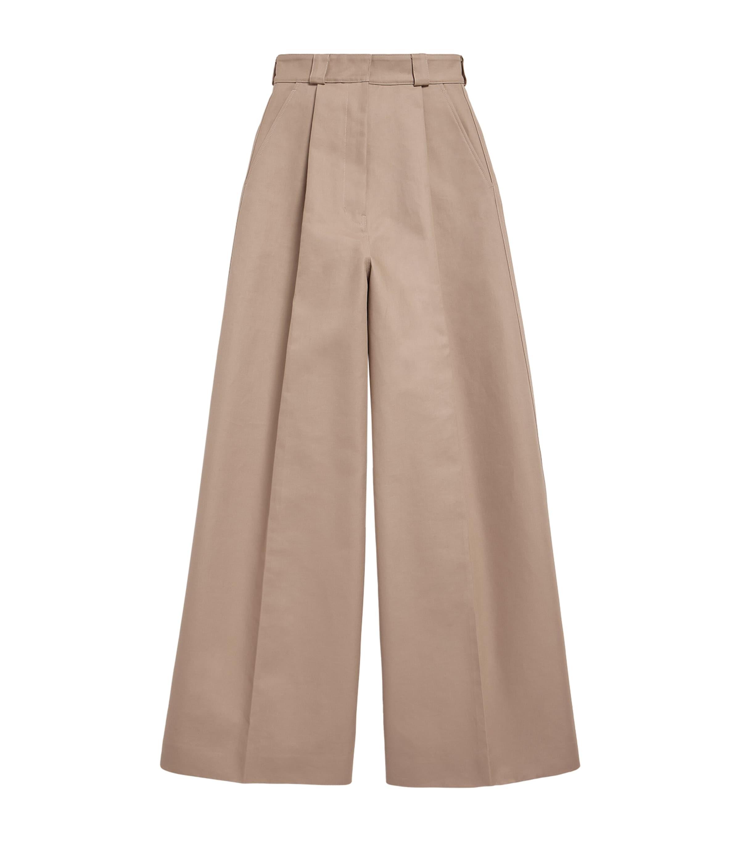 Balenciaga Wide-Leg Flared Trousers by BALENCIAGA