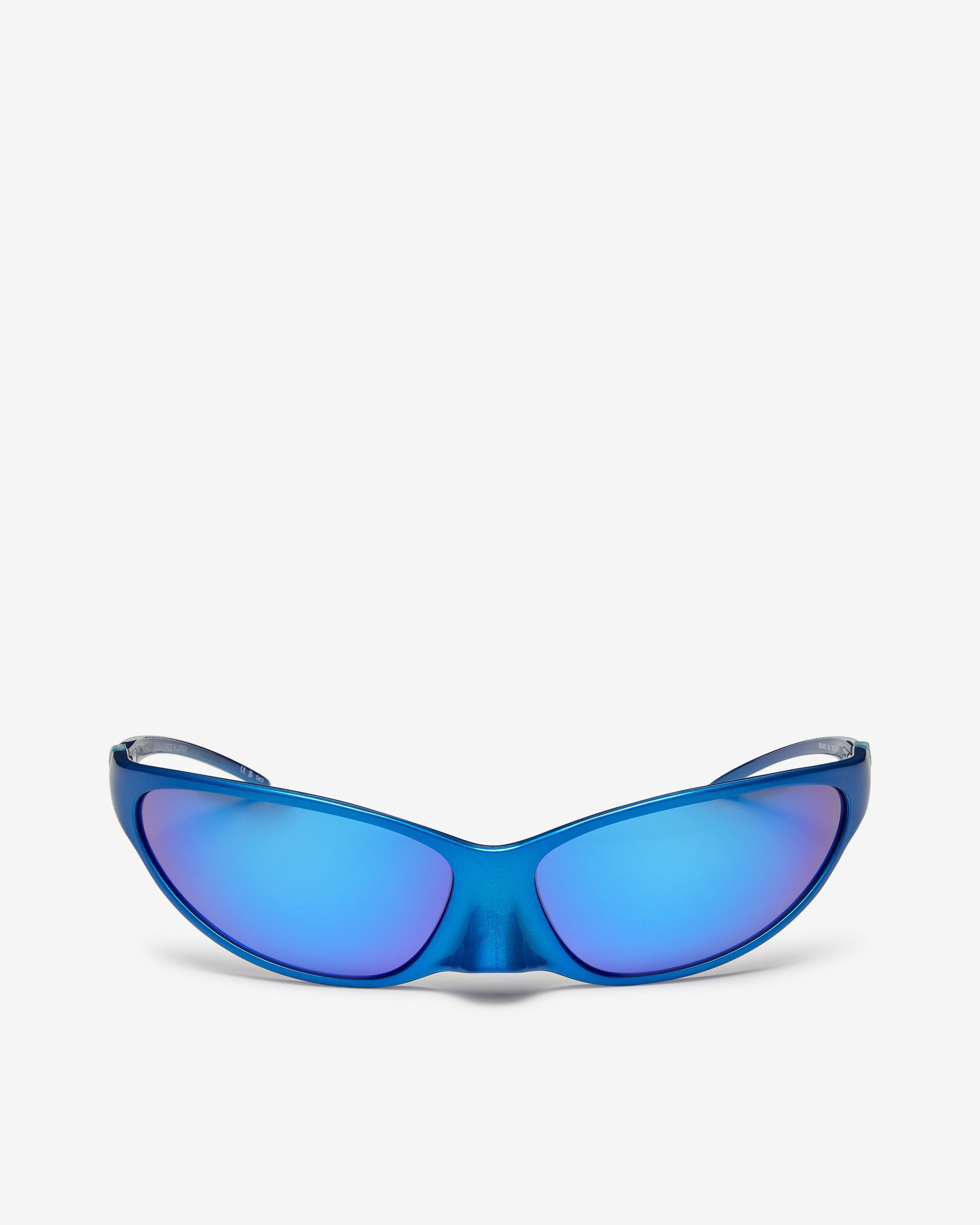 Balenciaga - Women's 4G Cat Sunglasses - (Metallic Blue) by BALENCIAGA
