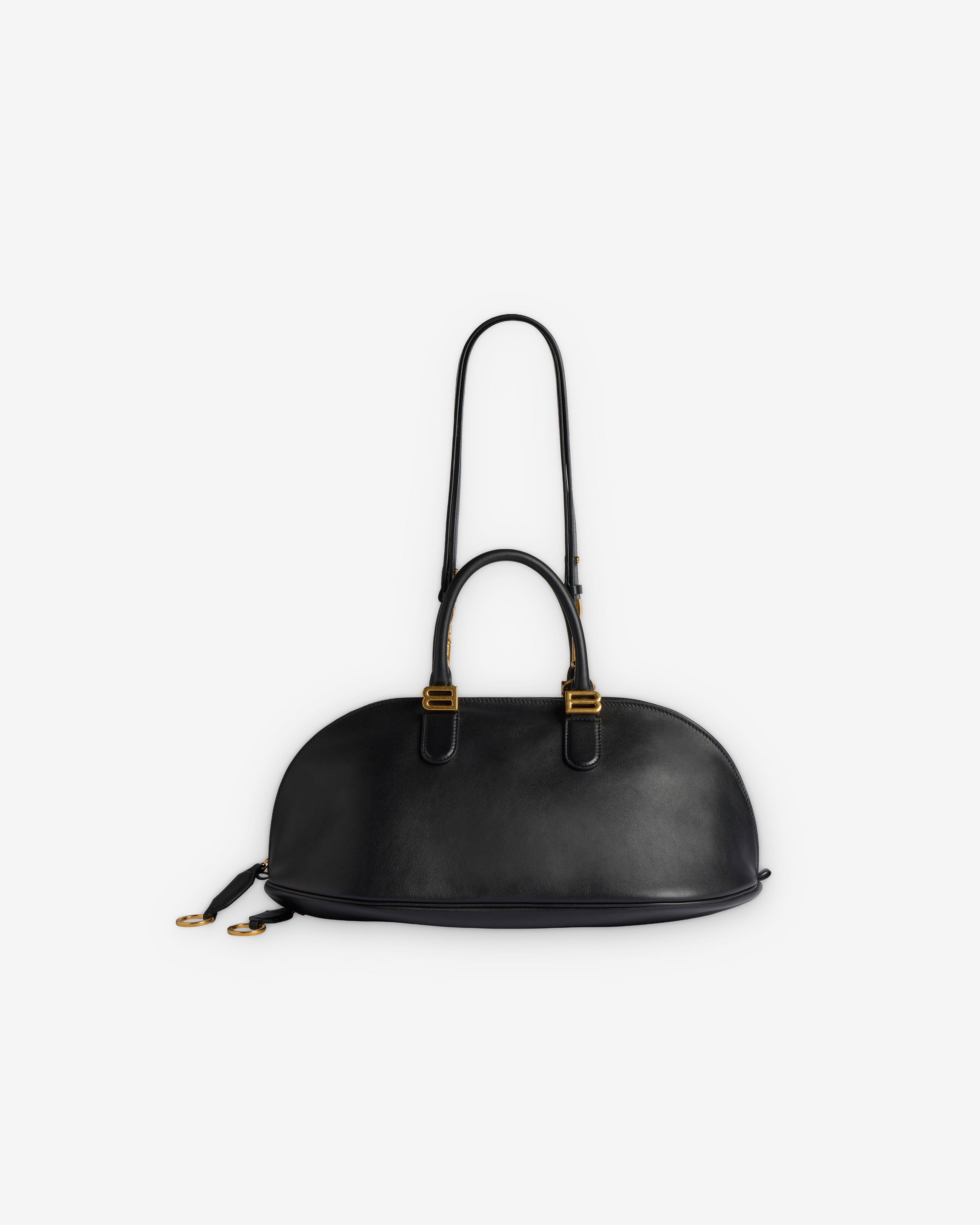 Balenciaga  - Women's Medium Bolero Bowling Bag - (Black) by BALENCIAGA