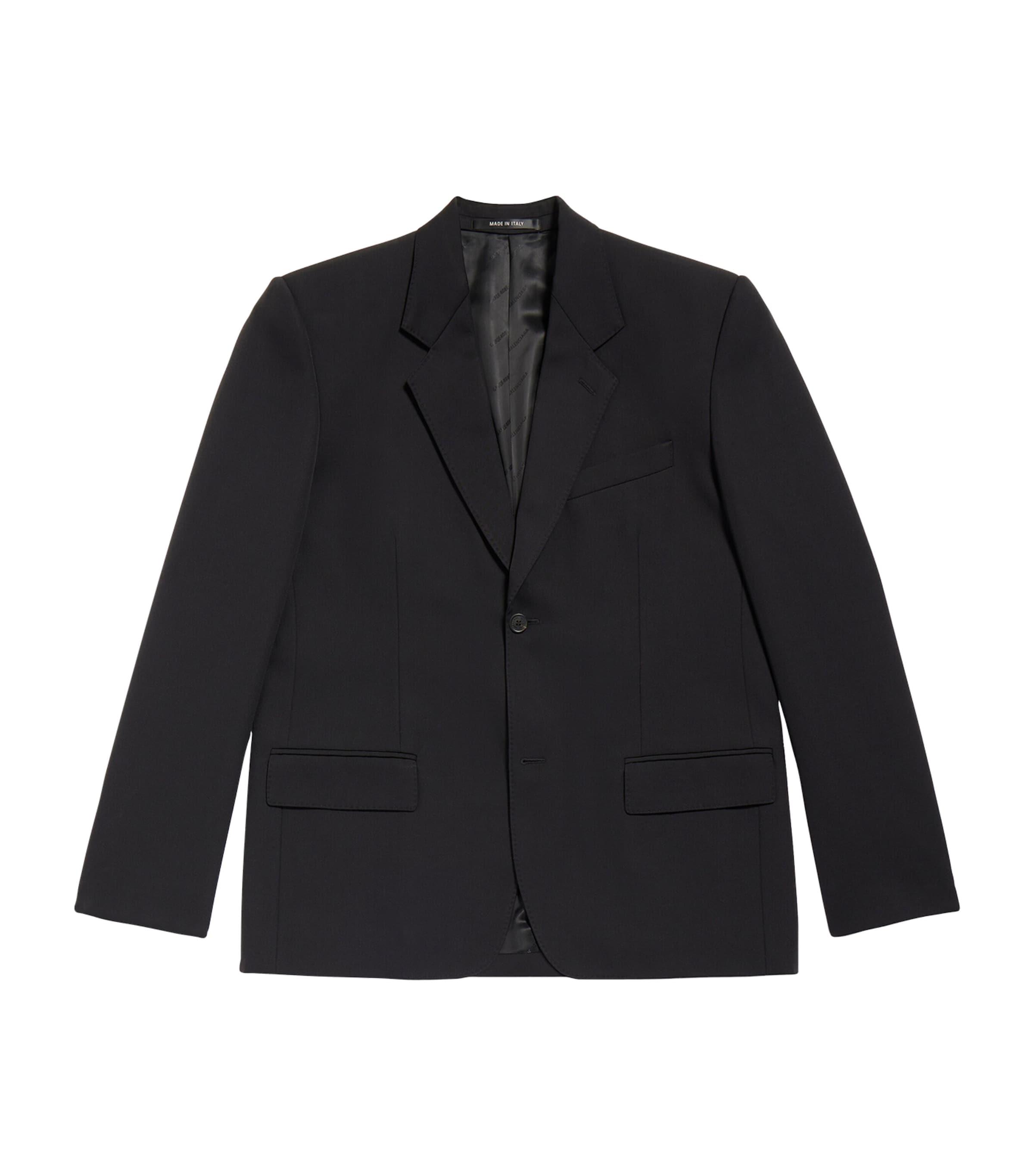 Balenciaga Wool Single-Breasted Blazer by BALENCIAGA