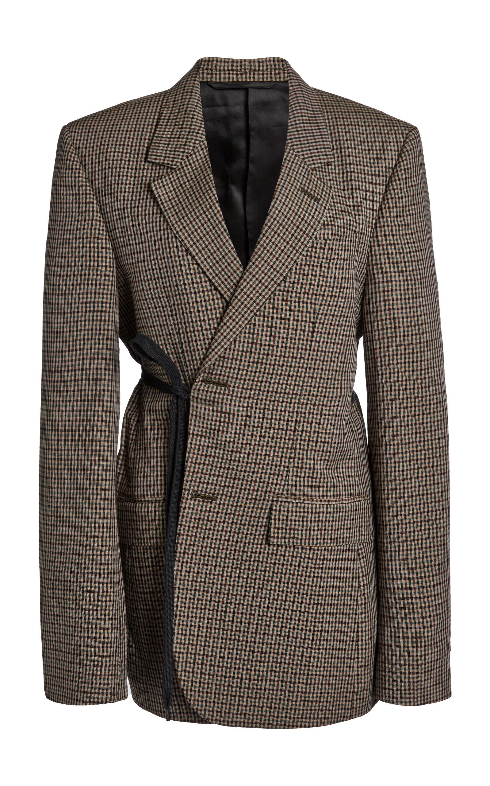 Balenciaga Wrap Tailored Jacket - Moda Operandi by BALENCIAGA