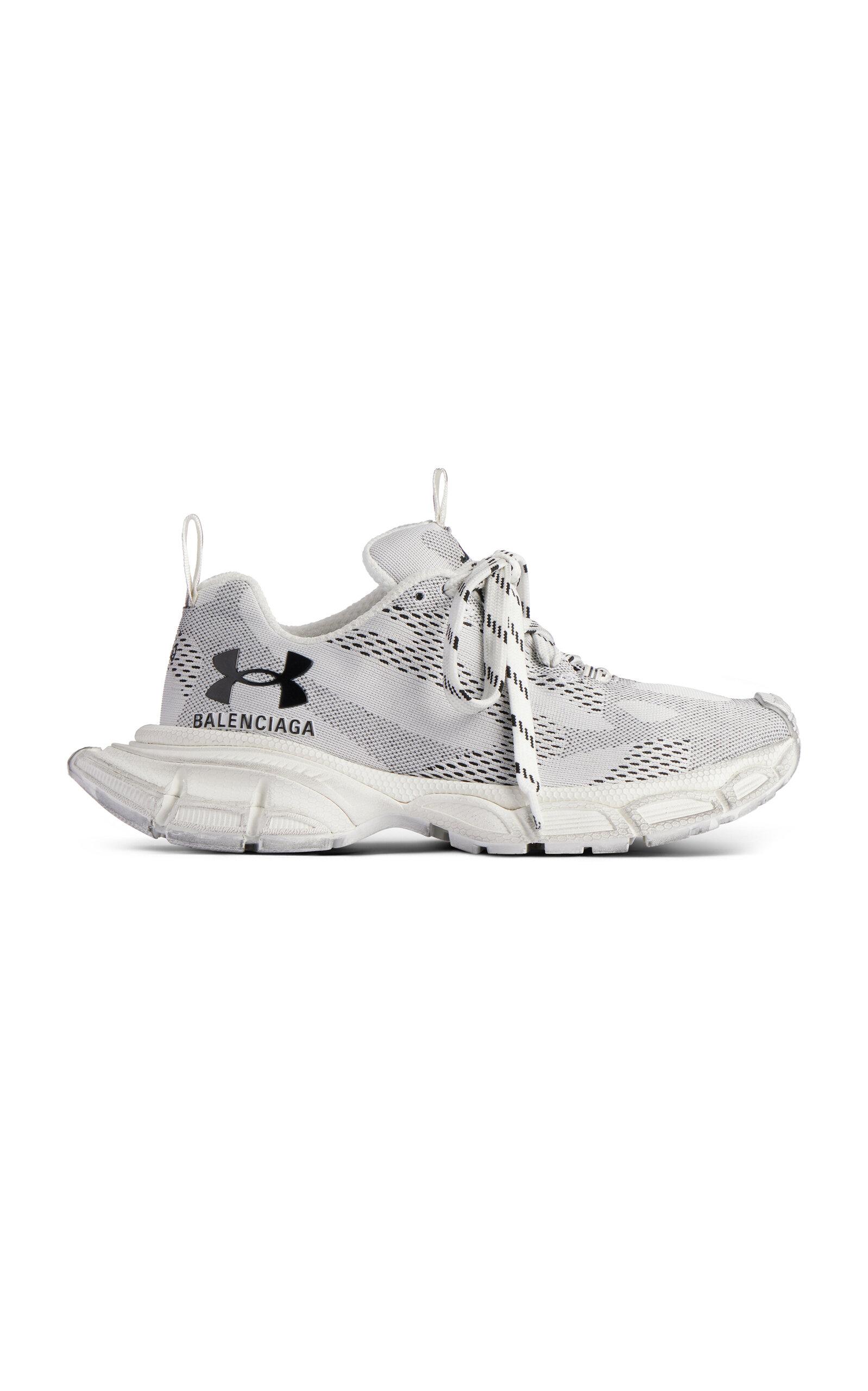 Balenciaga - x Under Armour 3XL Mesh Sneakers - Black/white - - Moda Operandi by BALENCIAGA