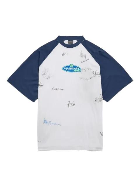 Banana raglan-sleeve T-shirt by BALENCIAGA