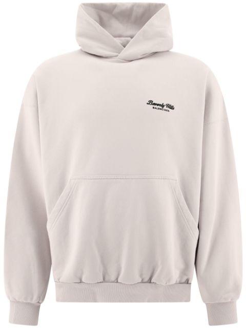 Beverly Hills embroidered hoodie by BALENCIAGA