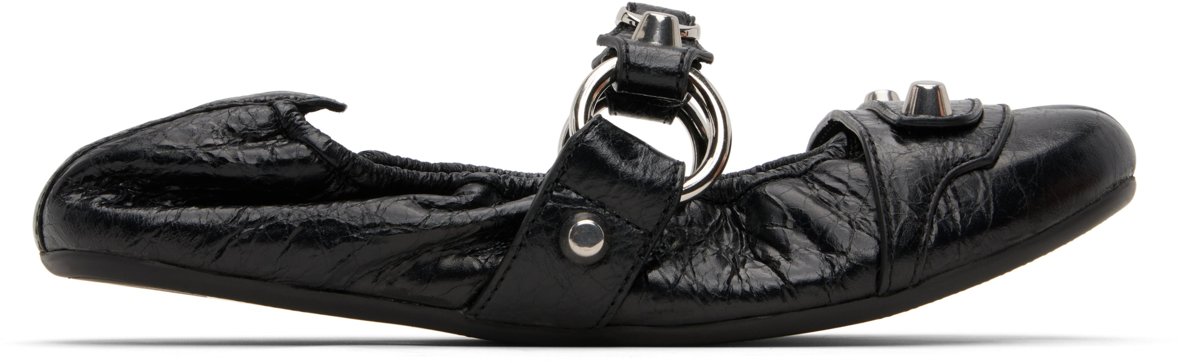 Black City Ballerina Flats by BALENCIAGA