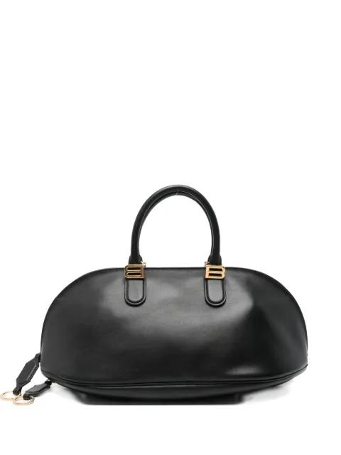 Bolero B-logo leather tote bag by BALENCIAGA