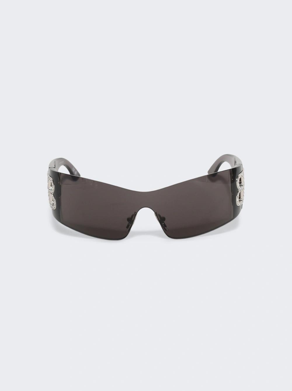 Bossy Mask Sunglasses Grey  | The Webster by BALENCIAGA