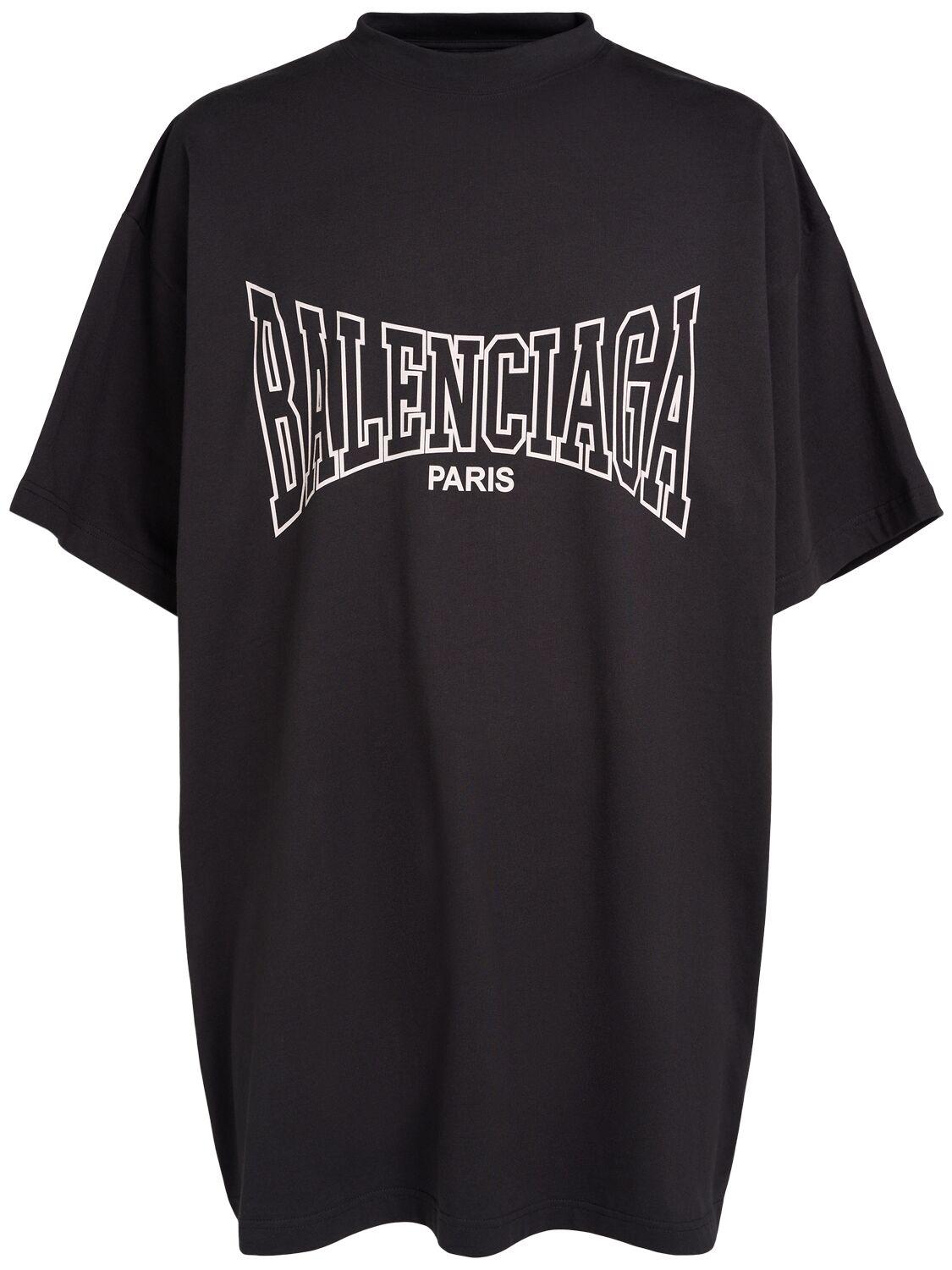 Boxing Vintage Cotton T-shirt by BALENCIAGA